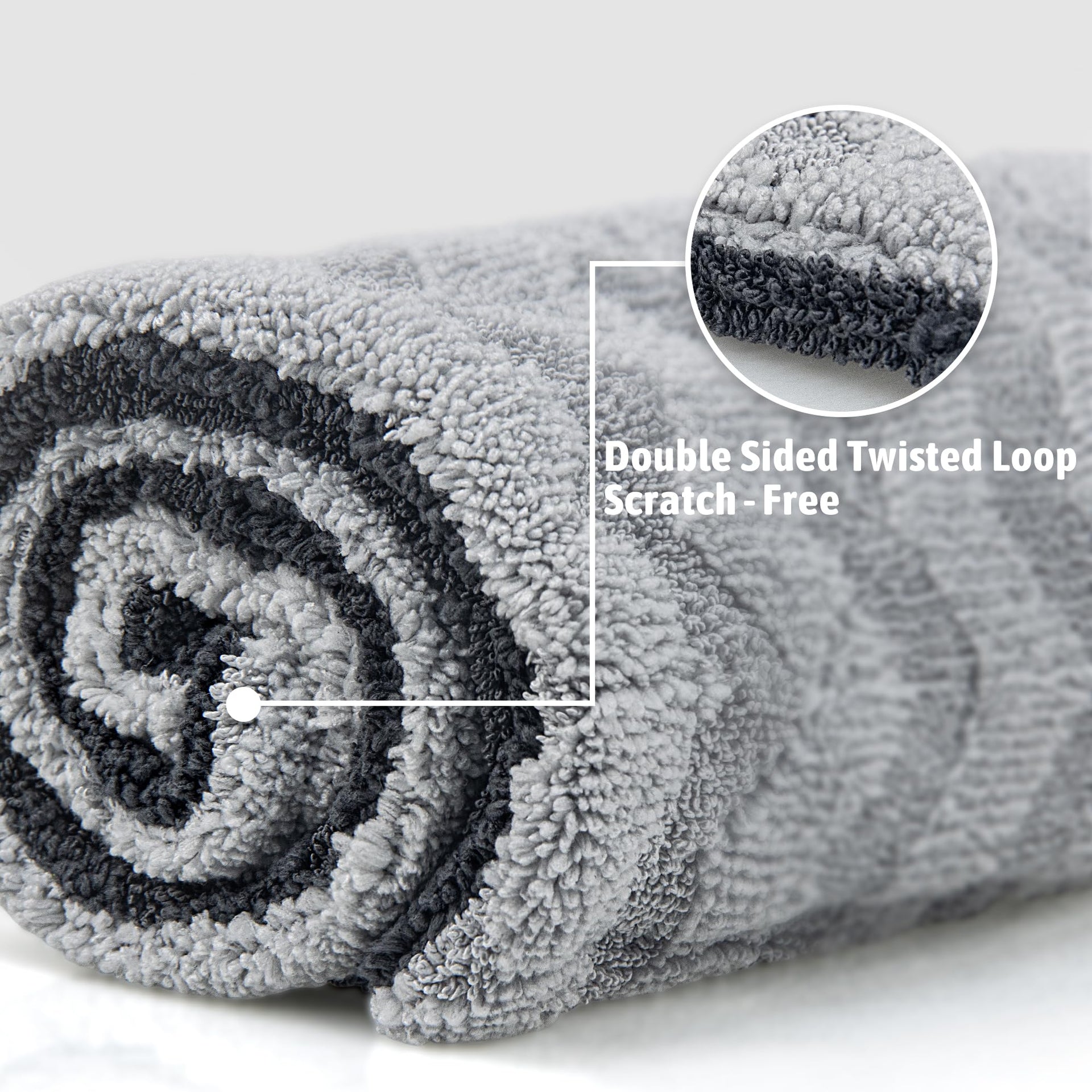 1000GSM Car Drying Towel 18"x24"