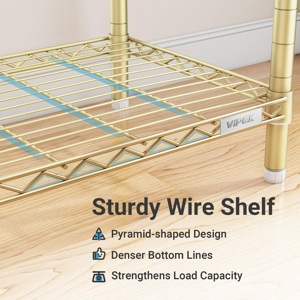 V7 Garment Rack with Shelves Portable Closet for Hanging Clothes