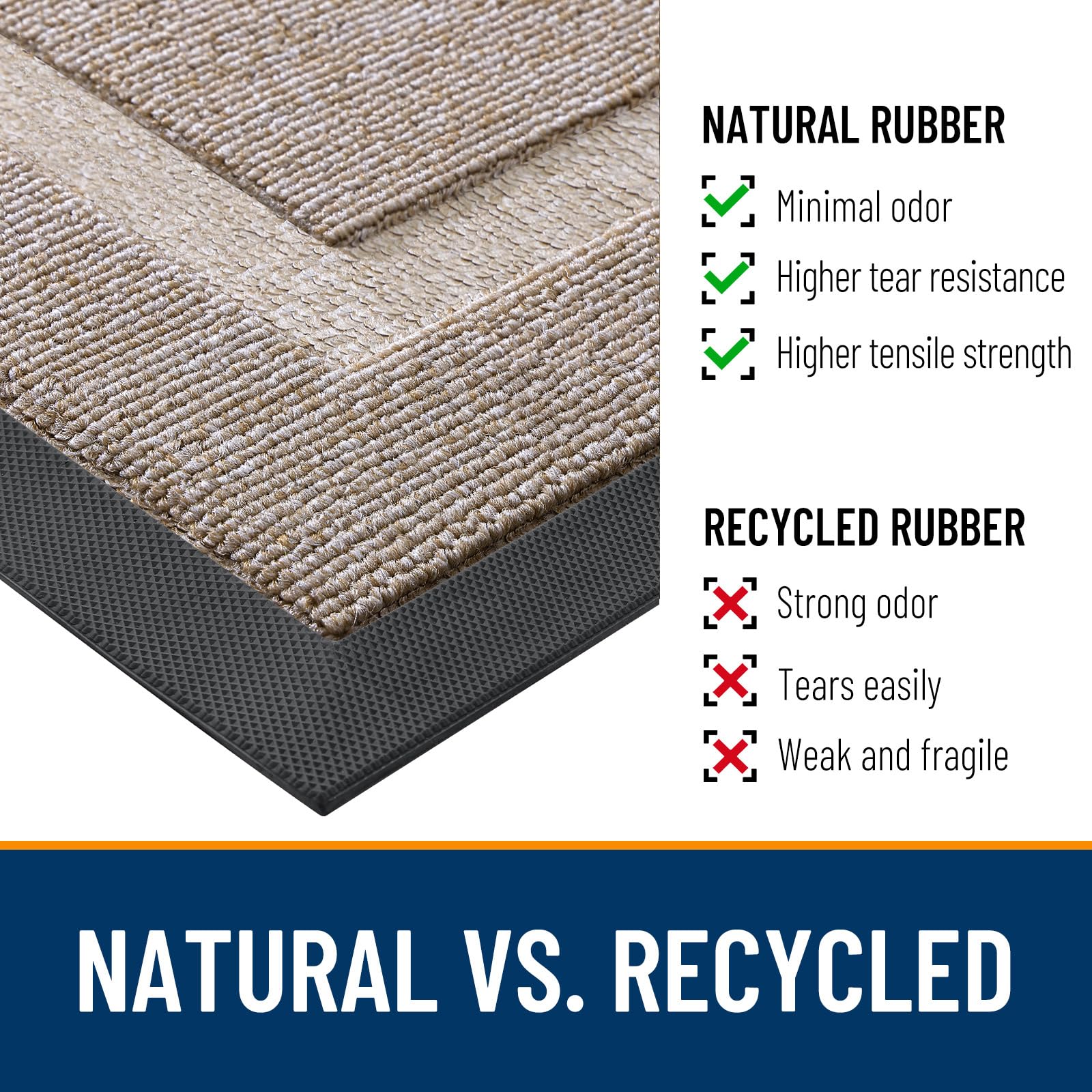 Front Door Mat Outside 71x47 (31.18 Sq Ft)