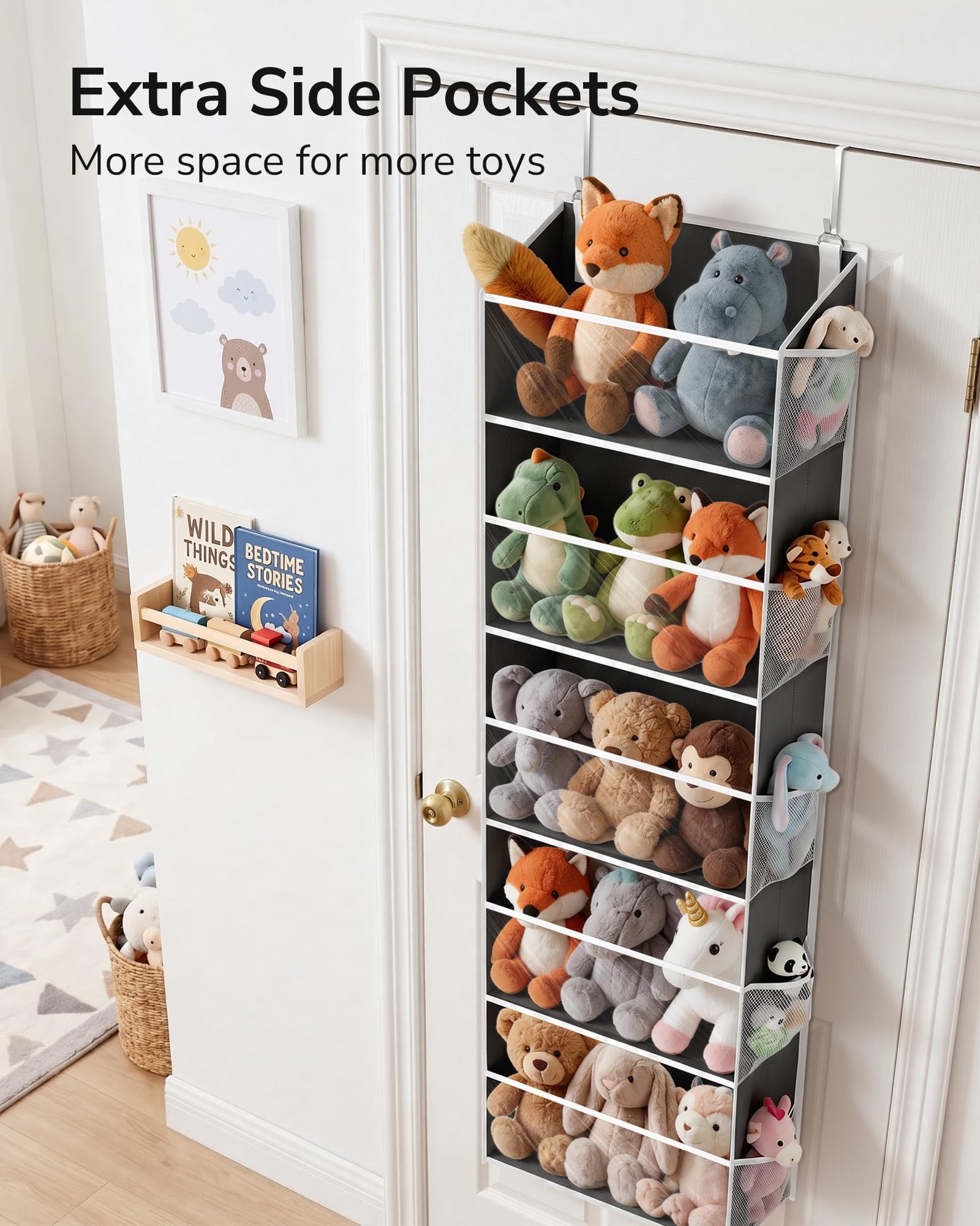 Stuffed Animal Organizer Over the Door