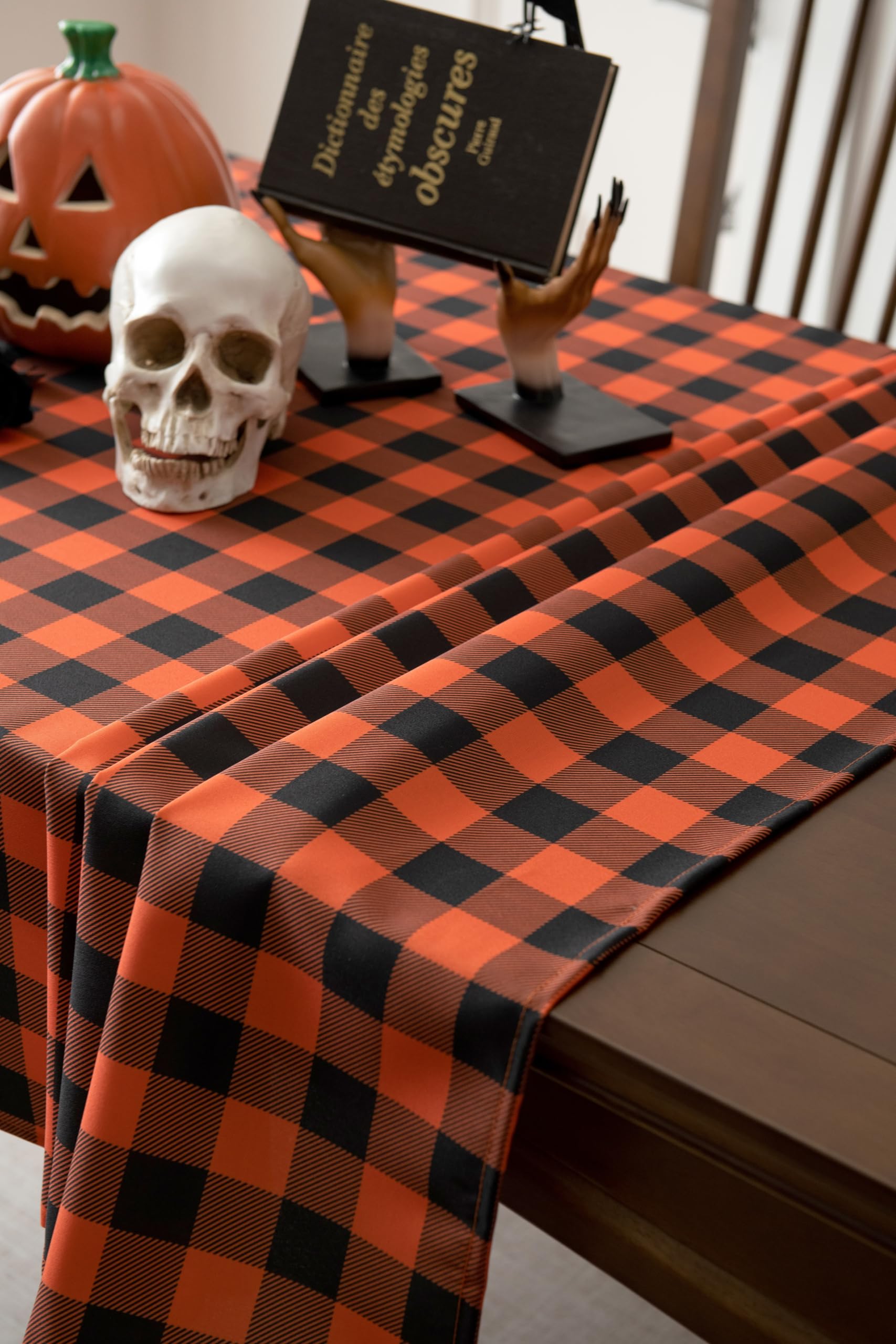 Classic Gingham Buffalo Tablecloth Fabric