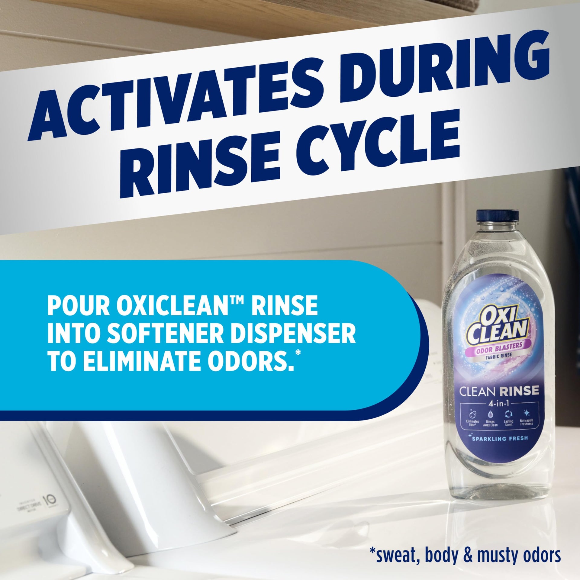 Odor Blasters Fabric Rinse (50 Fl Oz)