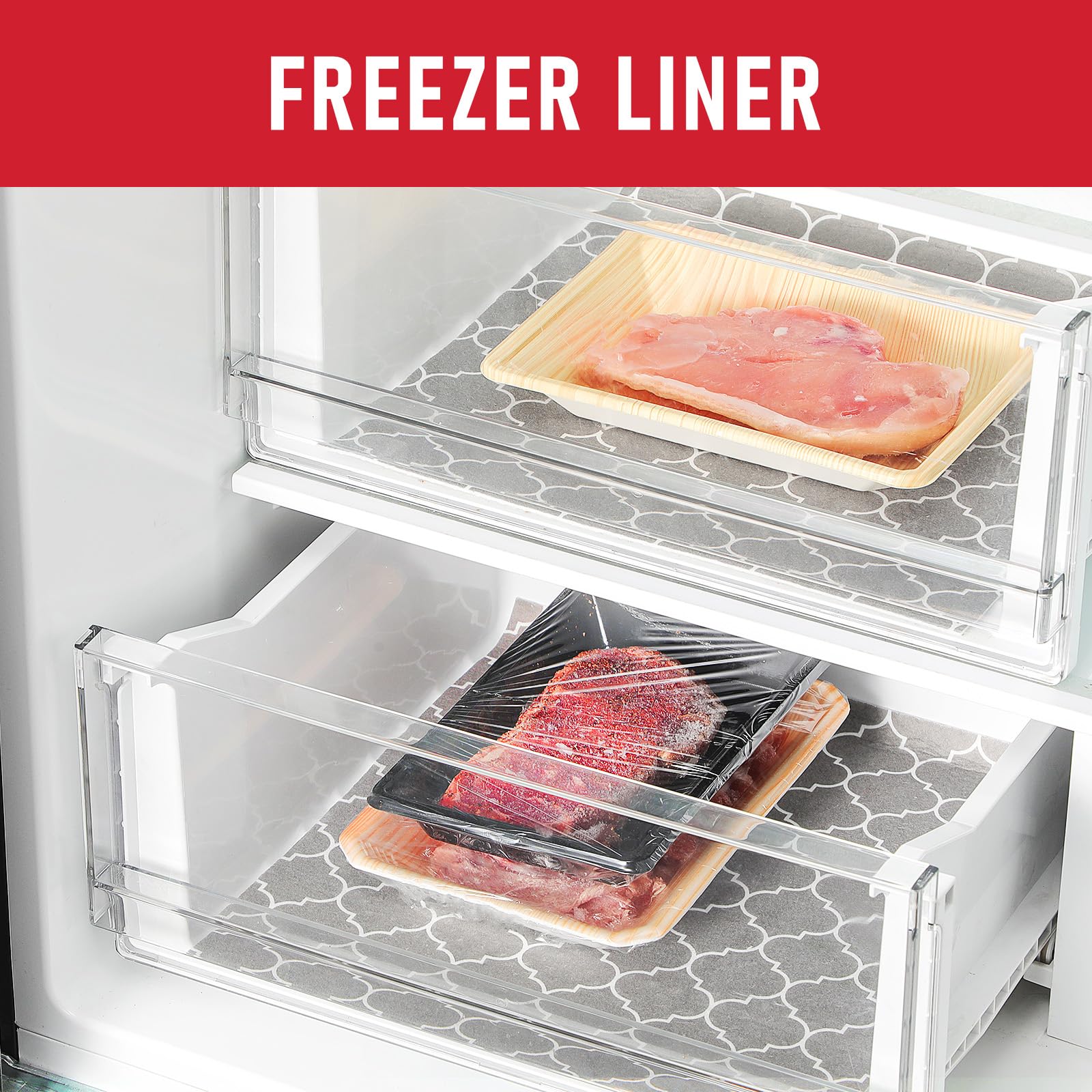 French Door Refrigerator Liners 24" x 240" (40 Sq Ft)