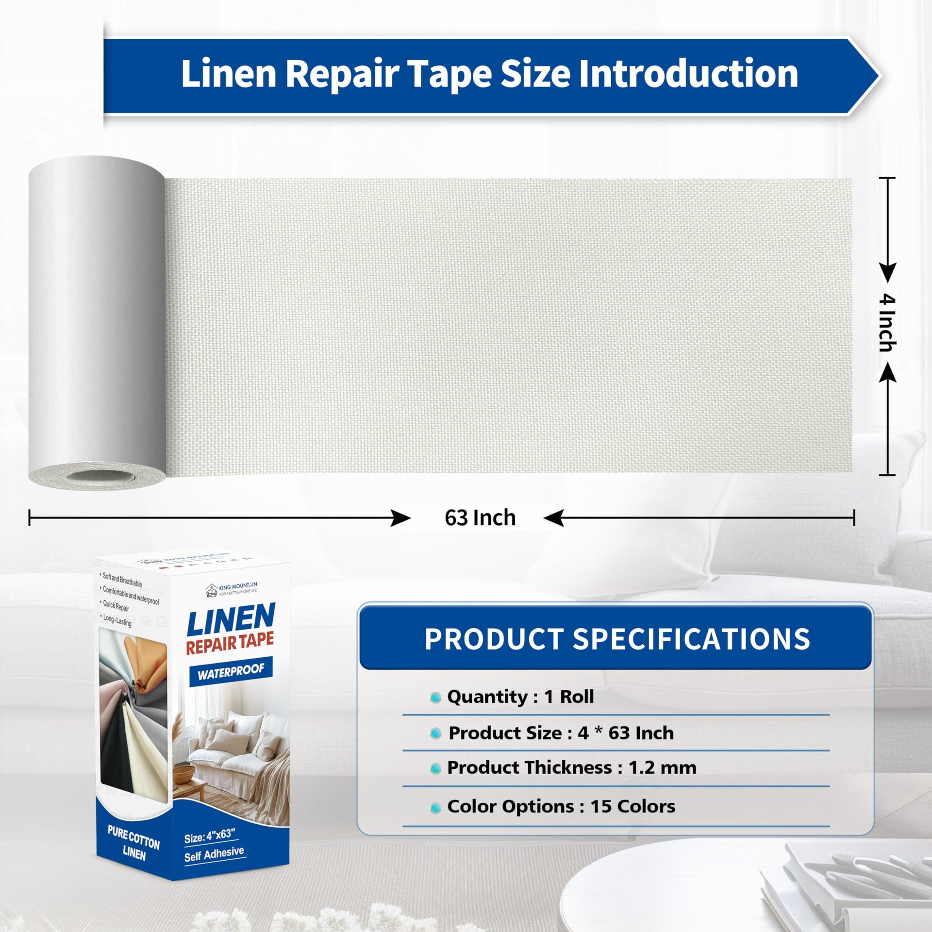 Linen Repair Patches