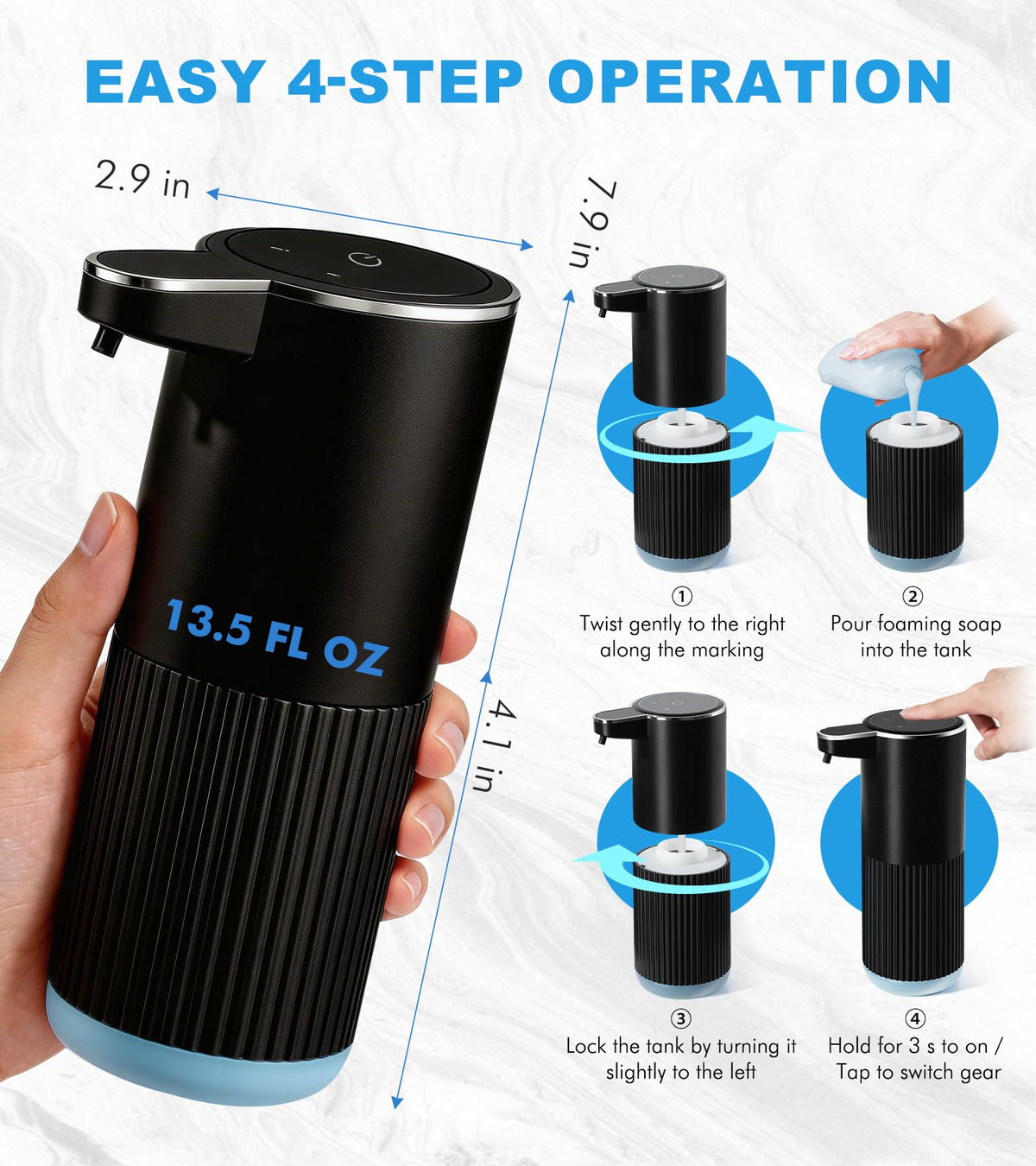 Automatic Soap Dispenser (2 Count)