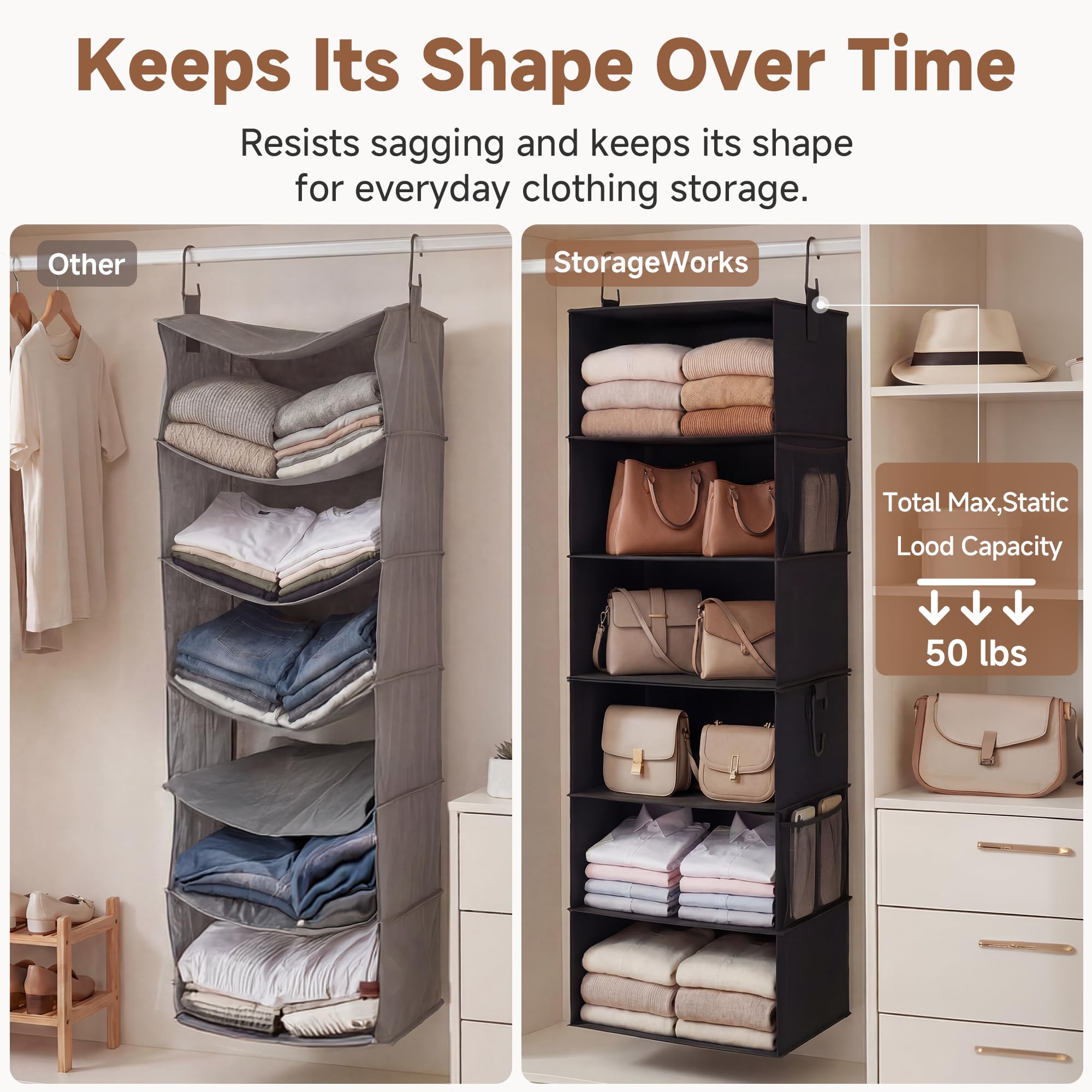 Hanging Closet Organizer 6