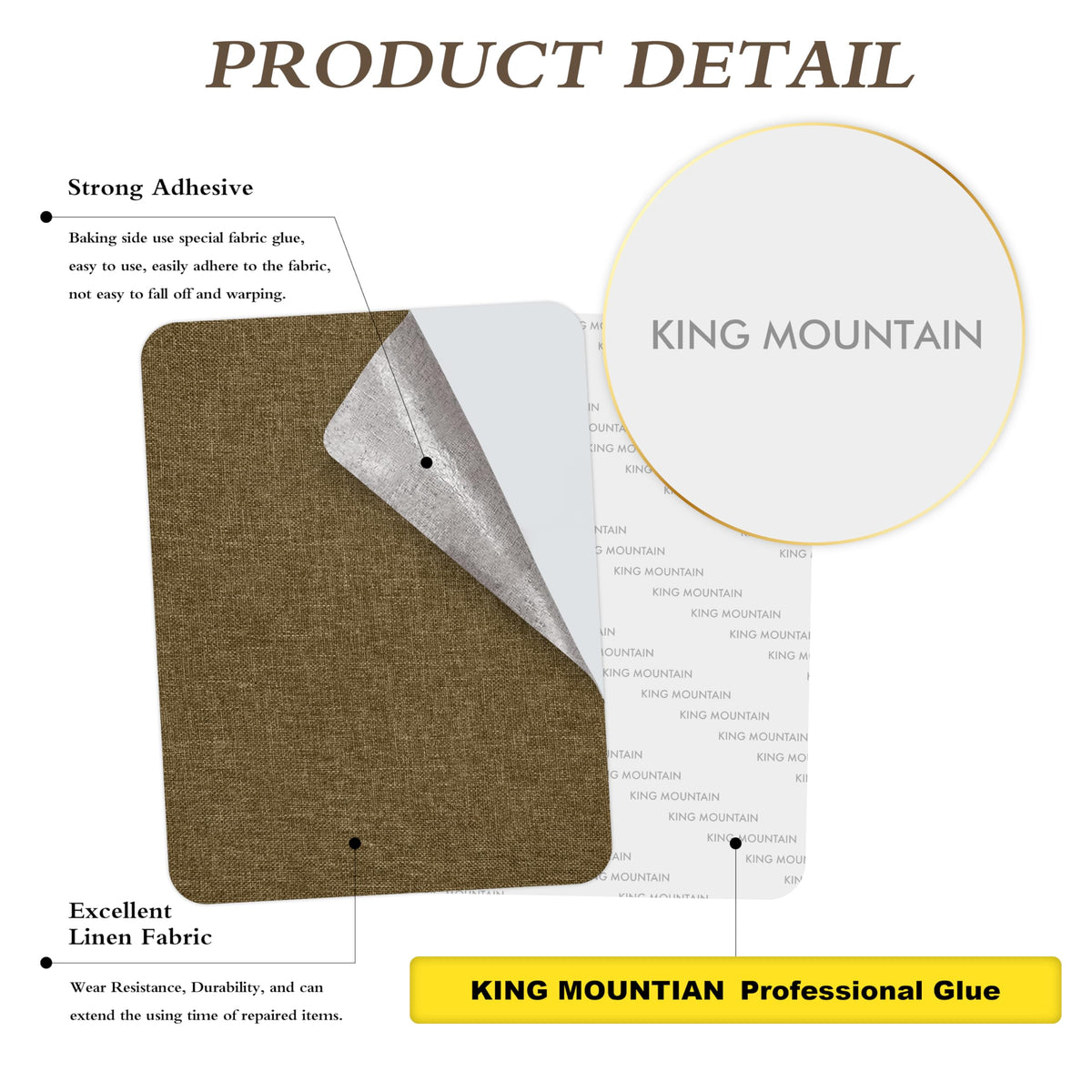 Fine Linen Fabric Patches