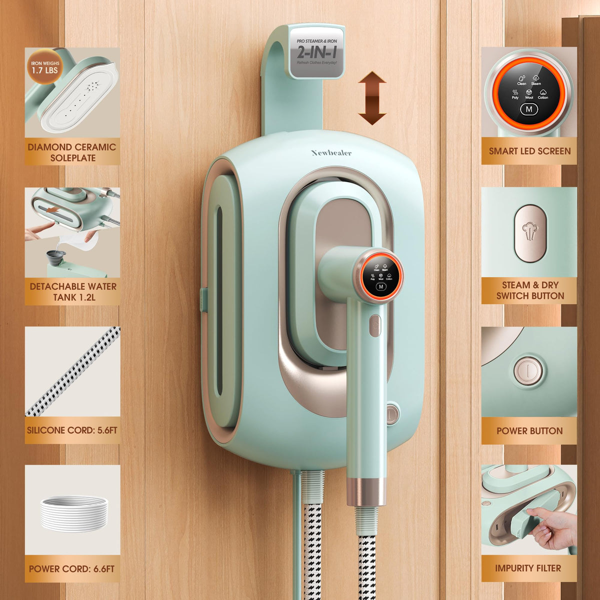 2In1 Pro Station Iron