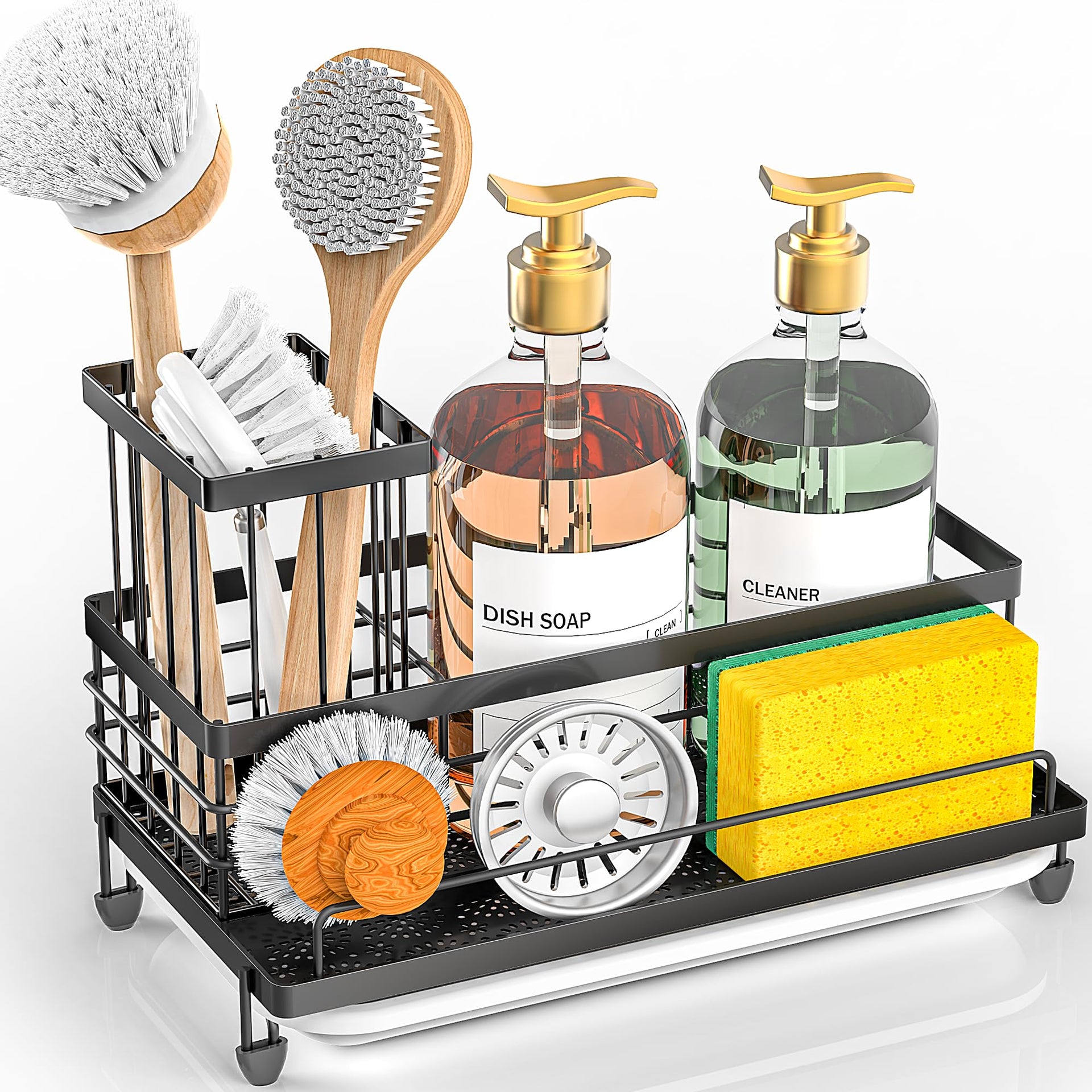 Large Capacity Kitchen Sink Caddy Organizer