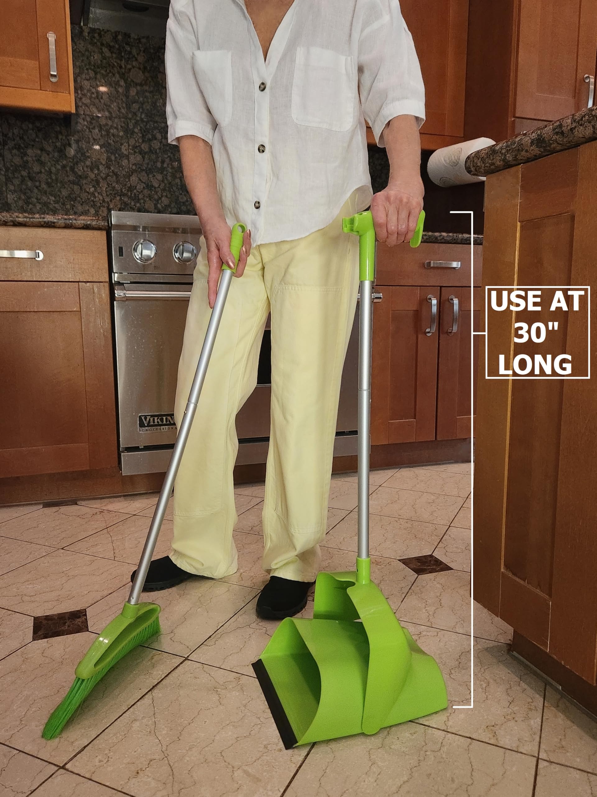 Broom and Dustpan Set for Home