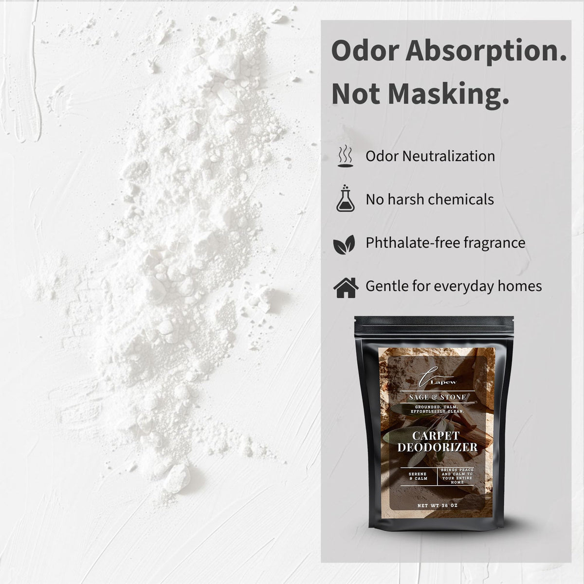 Sage & Stone Carpet Deodorizer Powder (36 Ounce)