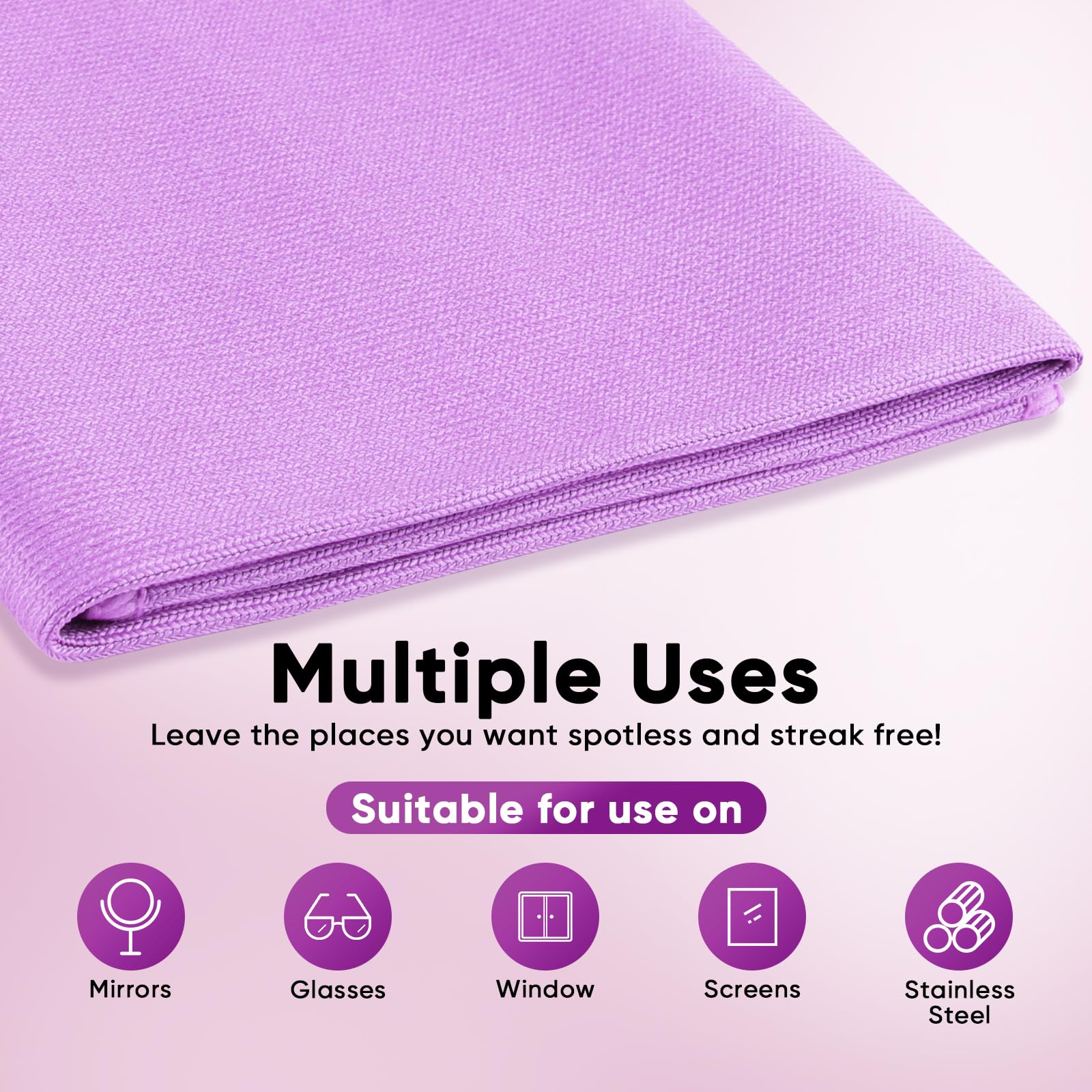 Glass Cleaning Cloths 12PK (12 Count)