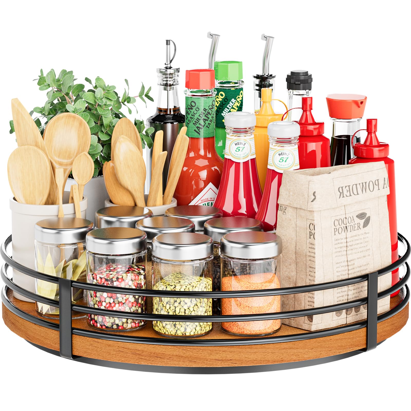 12" Lazy Susan Turntable Organizer