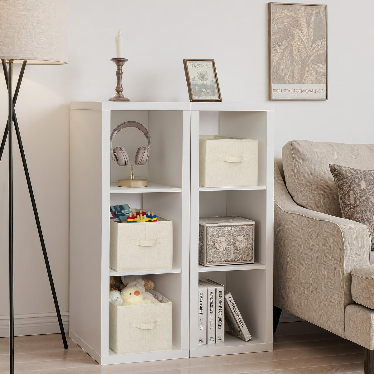 Closet Storage Bins (3 Count)