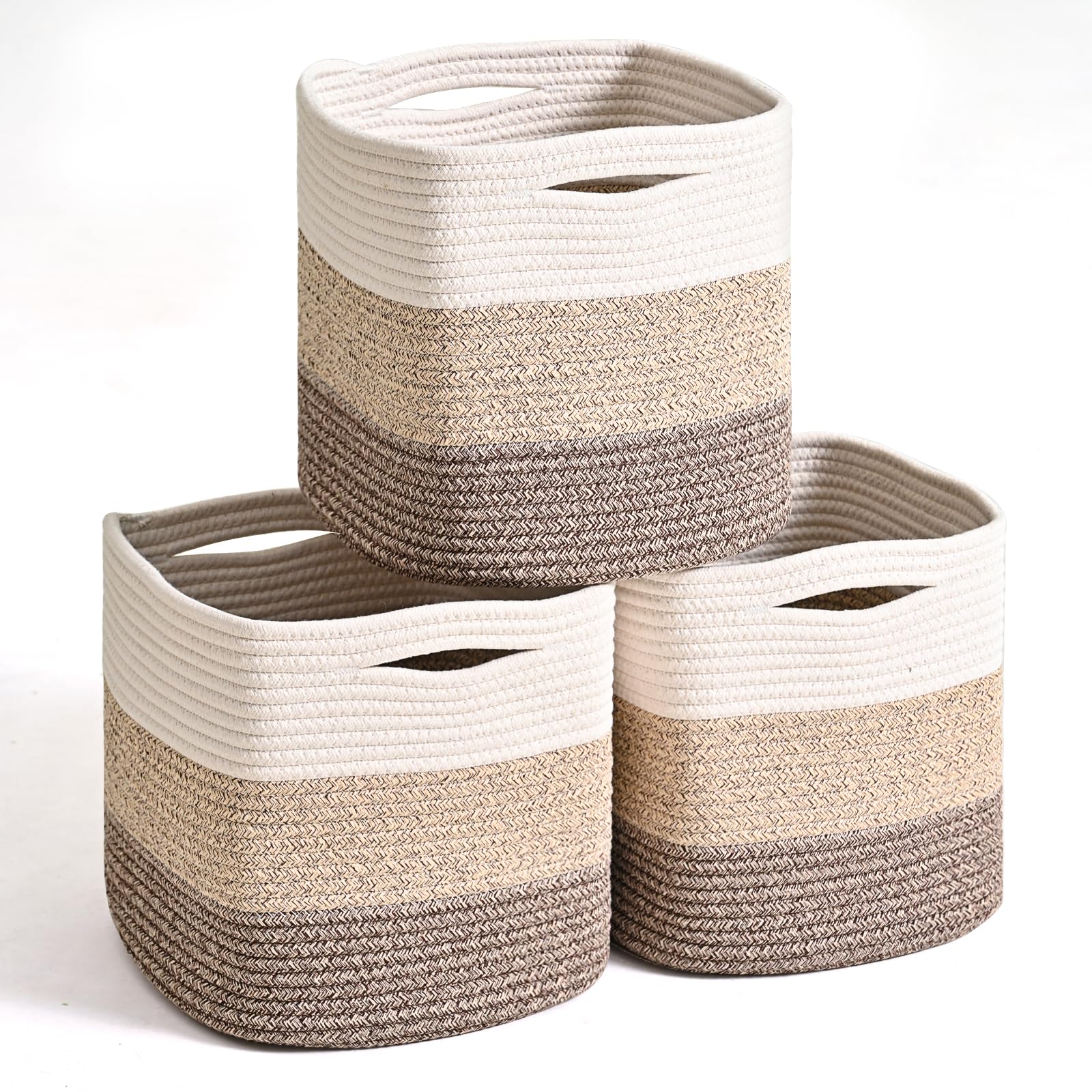 11 Inch Cube Storage Bins (3 Count)