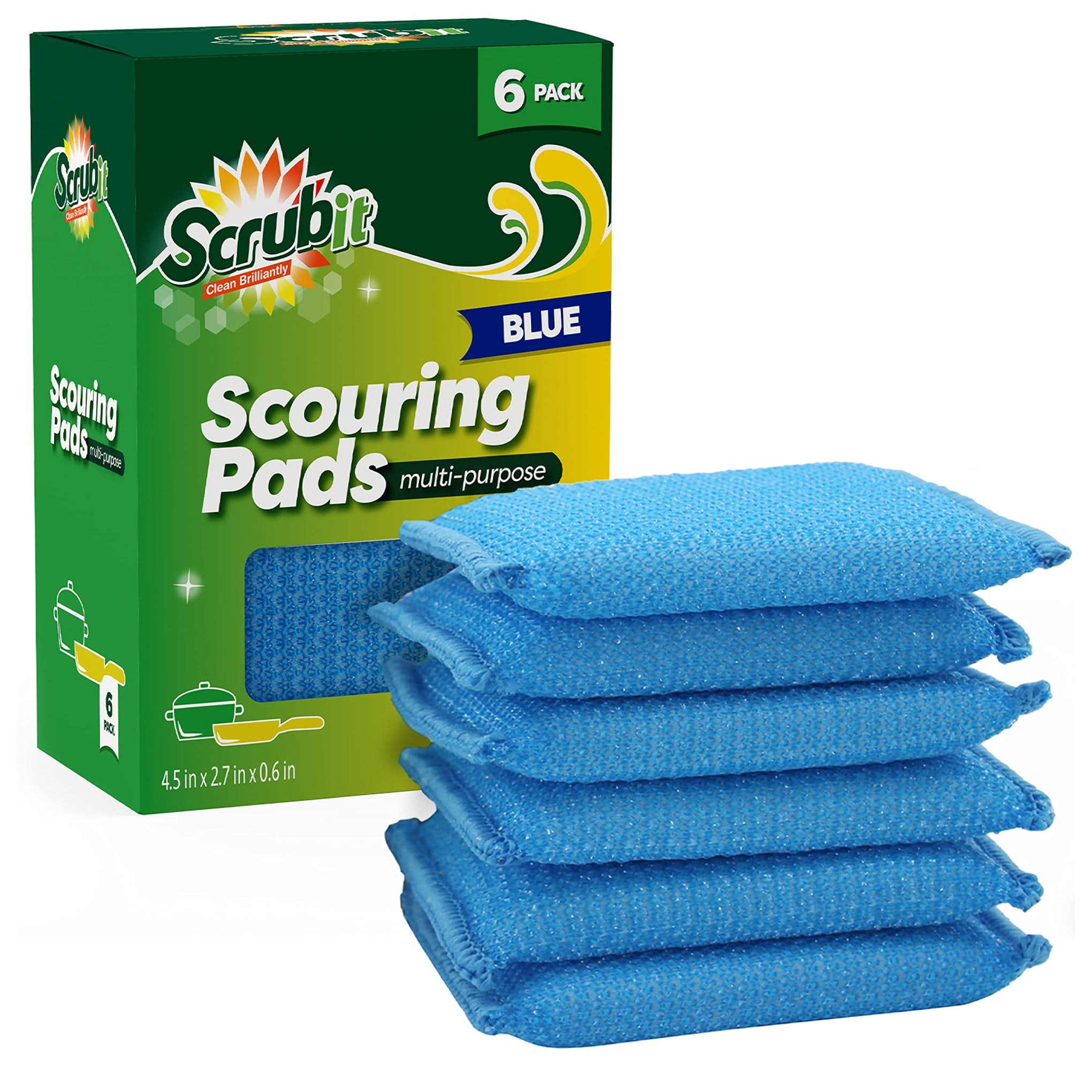 Multi Purpose Scouring Pad (6 Count)