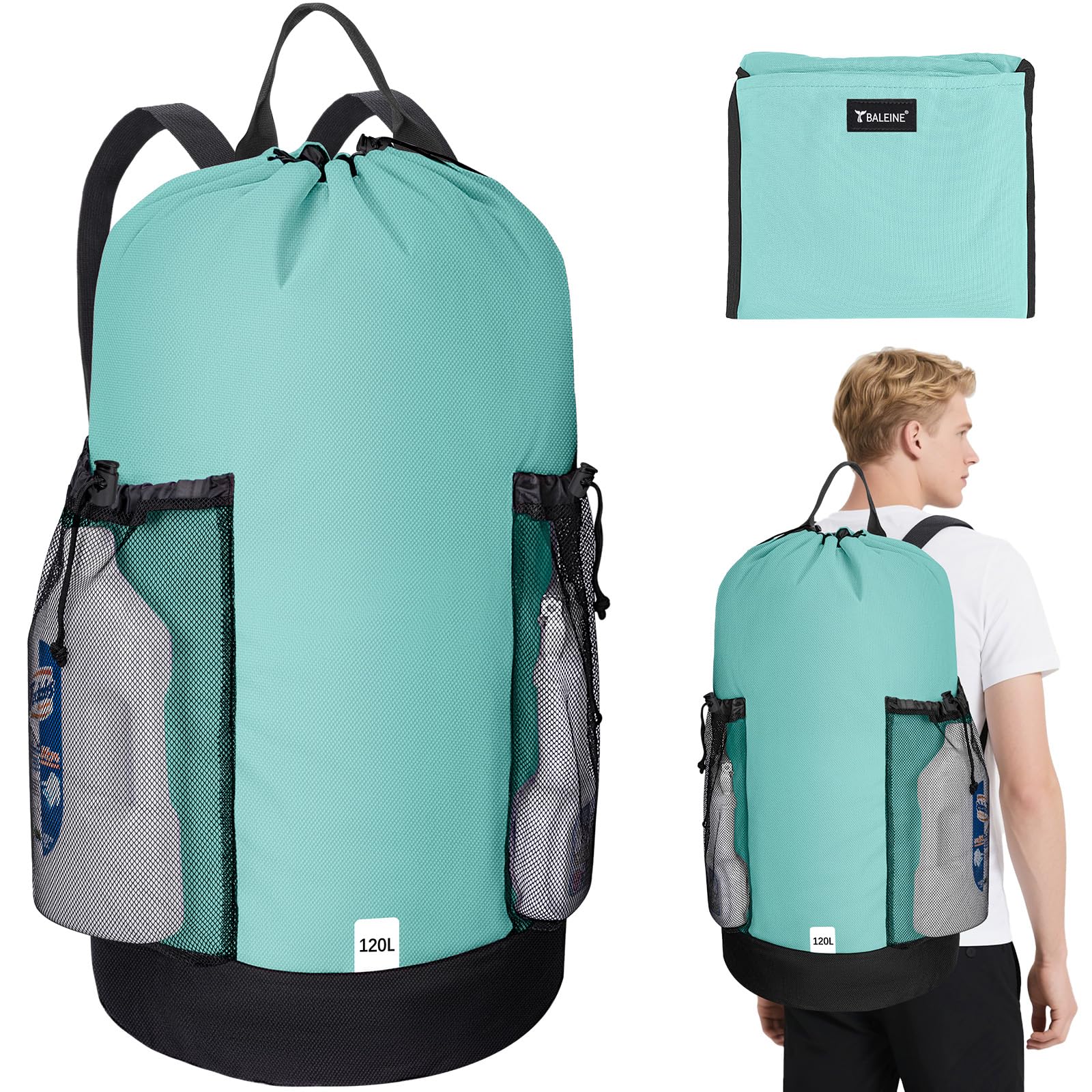 120L Laundry Bag Backpack