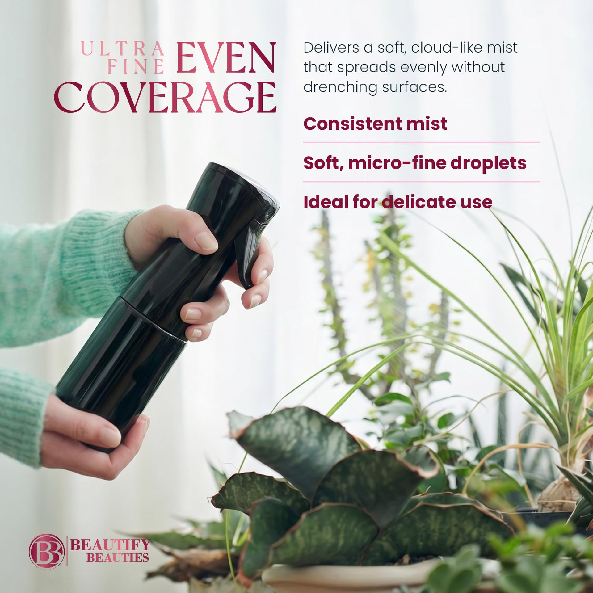 Continuous Spray Bottle for Hair