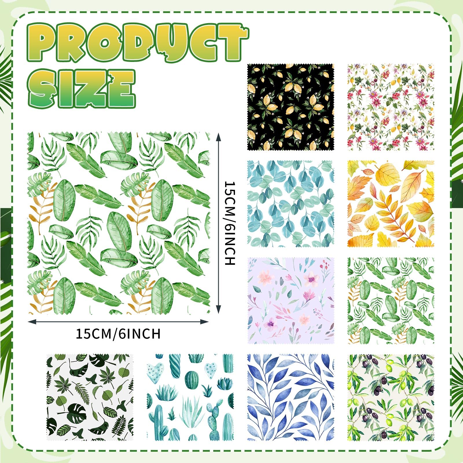 20 Pcs Microfiber Cleaning Cloth for Glasses Plant Microfiber Cloth Soft Multicolor Glasses Cleaner for Eyeglasses Camera Lens Cell Phone Screens