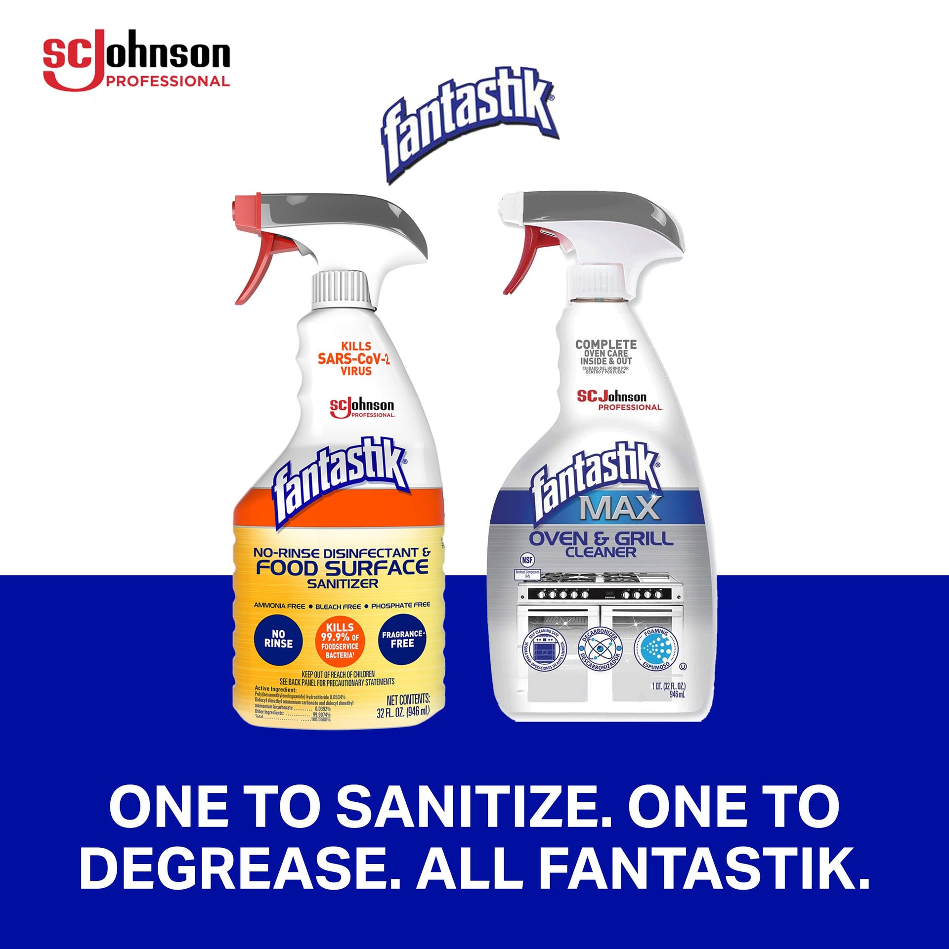 Fantastik Max Oven & Grill Cleaner Spray (32 Fl Oz)