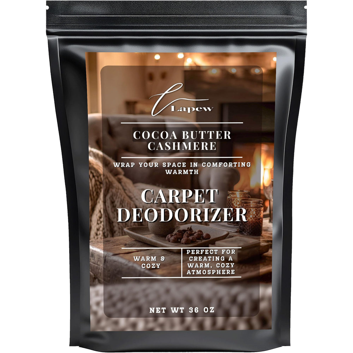 Cocoa Butter Cashmere Carpet Deodorizer Powder (36 Ounce)