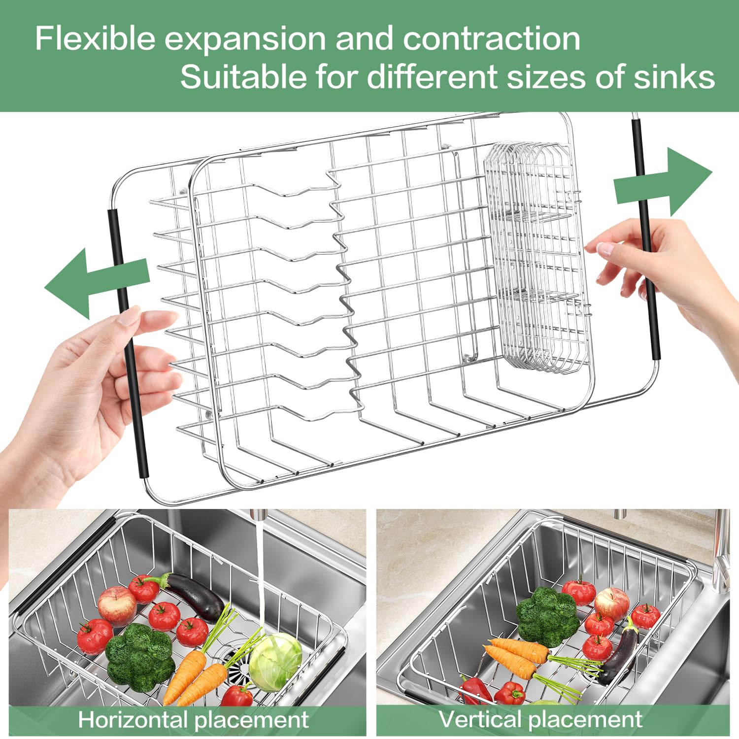 Large Sink Dish Drying Rack