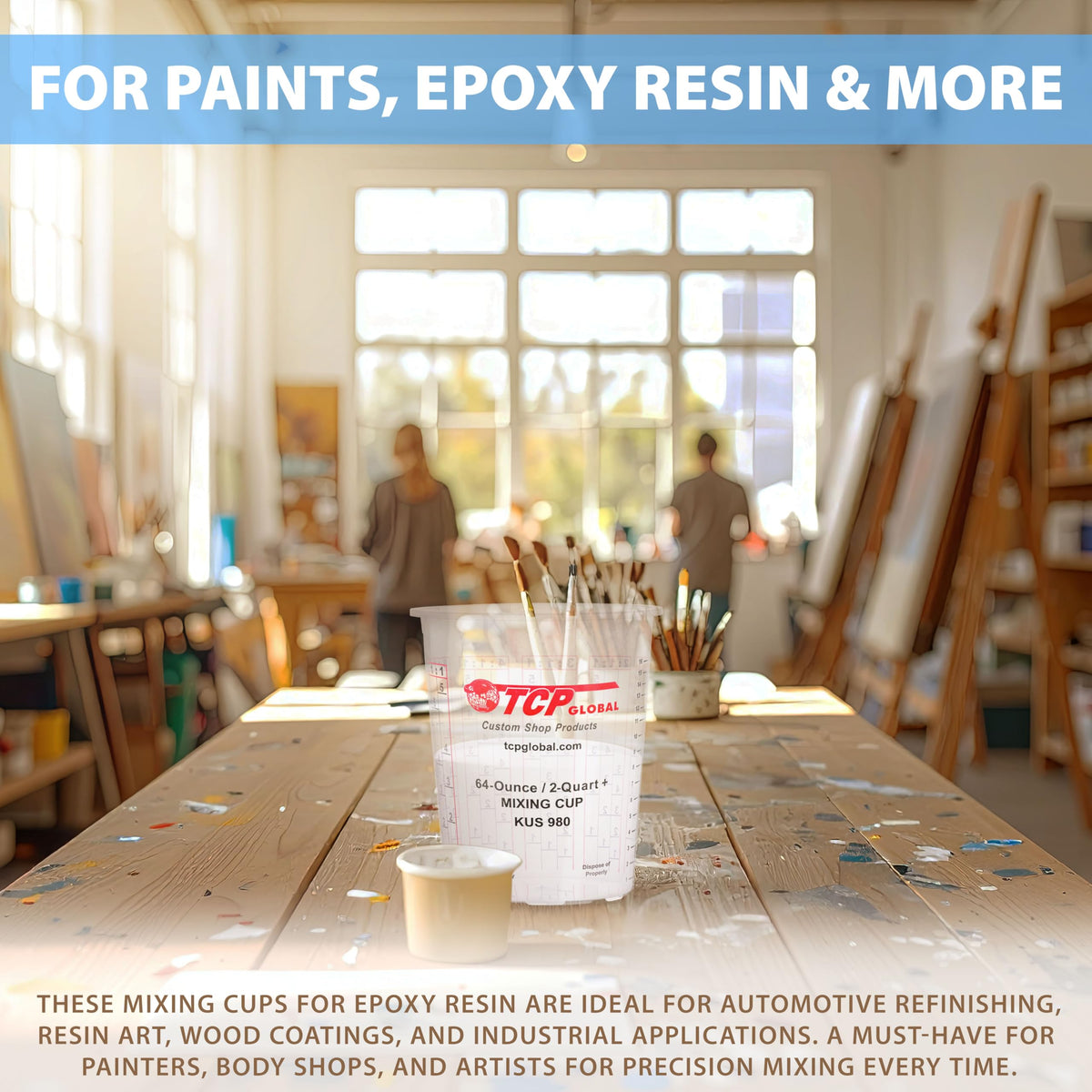 Paint Mixing Cups (100 Count)