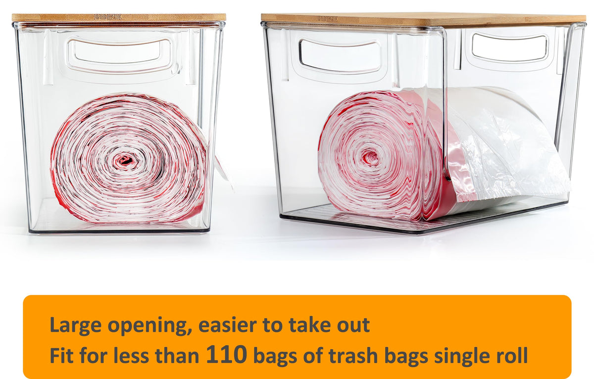 2 Pack Trash Bag Holder Dispenser