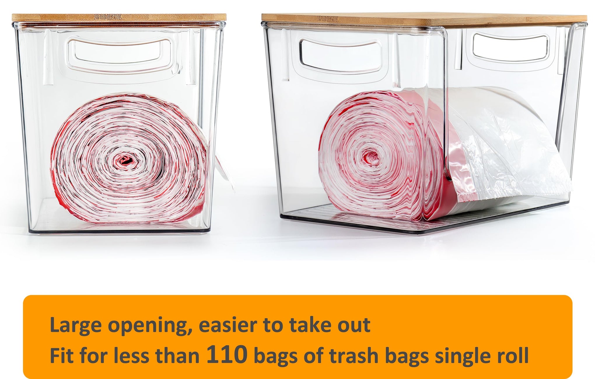 2 Pack Trash Bag Holder Dispenser