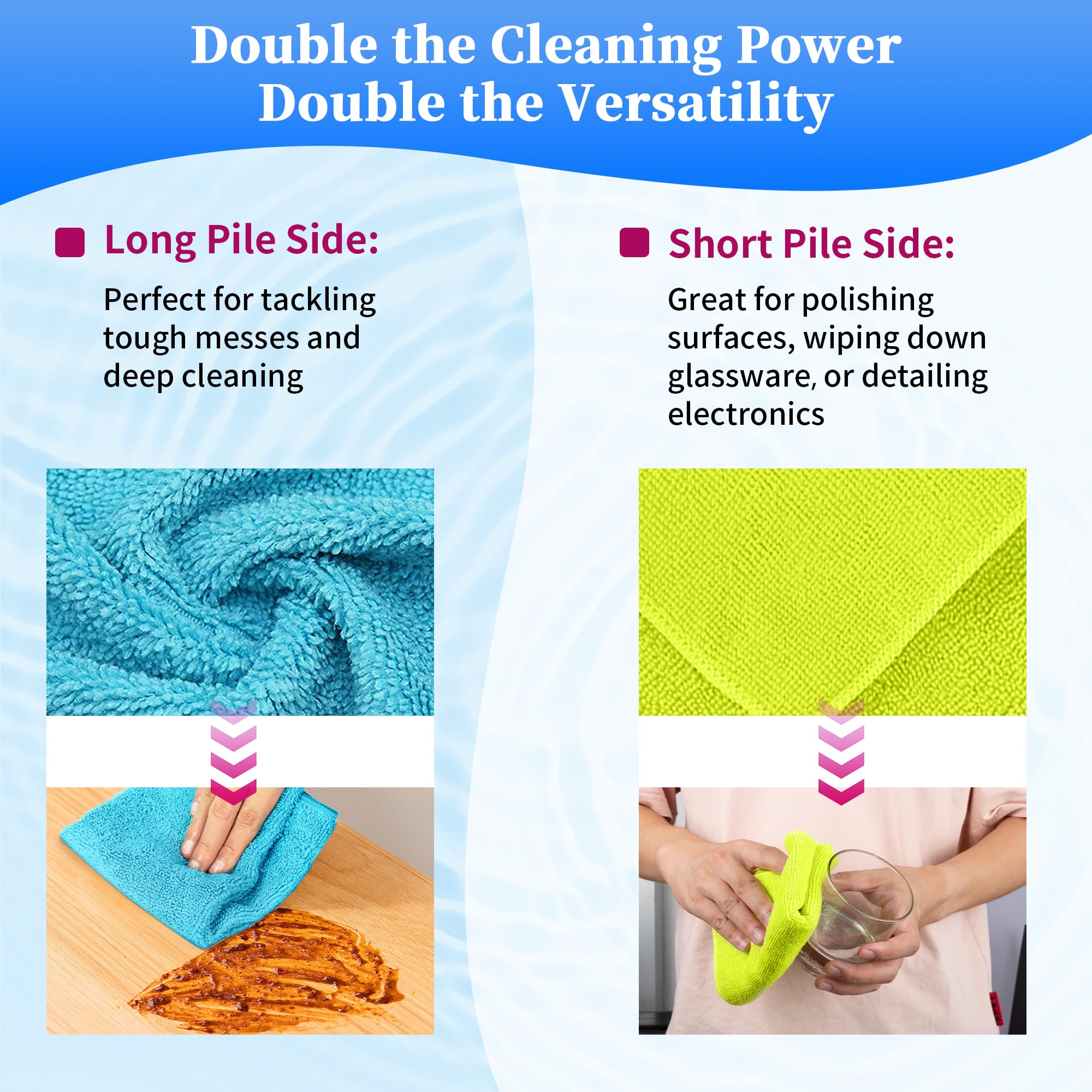 Microfiber Cleaning Cloth (48 Count)