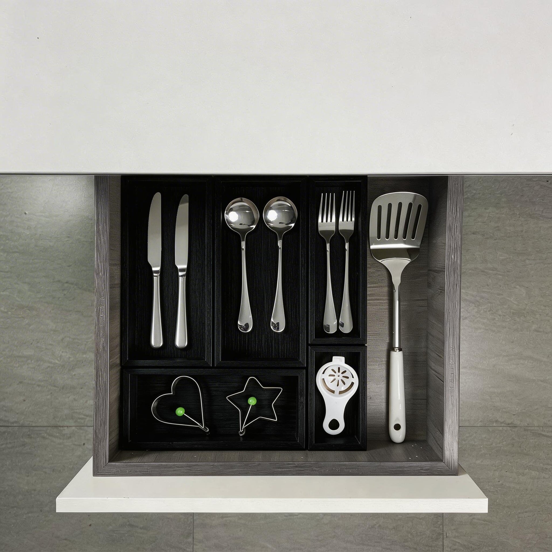 bamboo drawer organizer Set