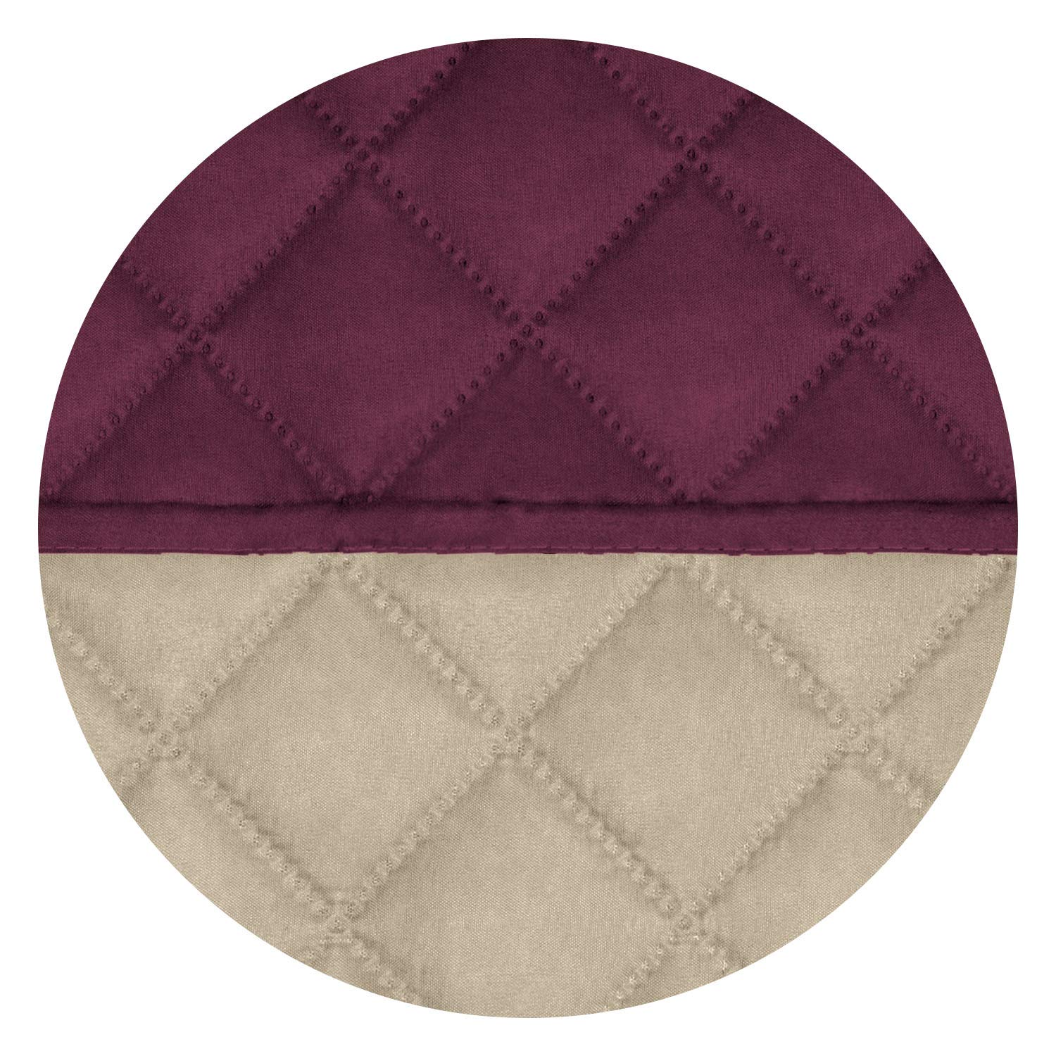 Reversible Quilted Recliner Sofa Cover