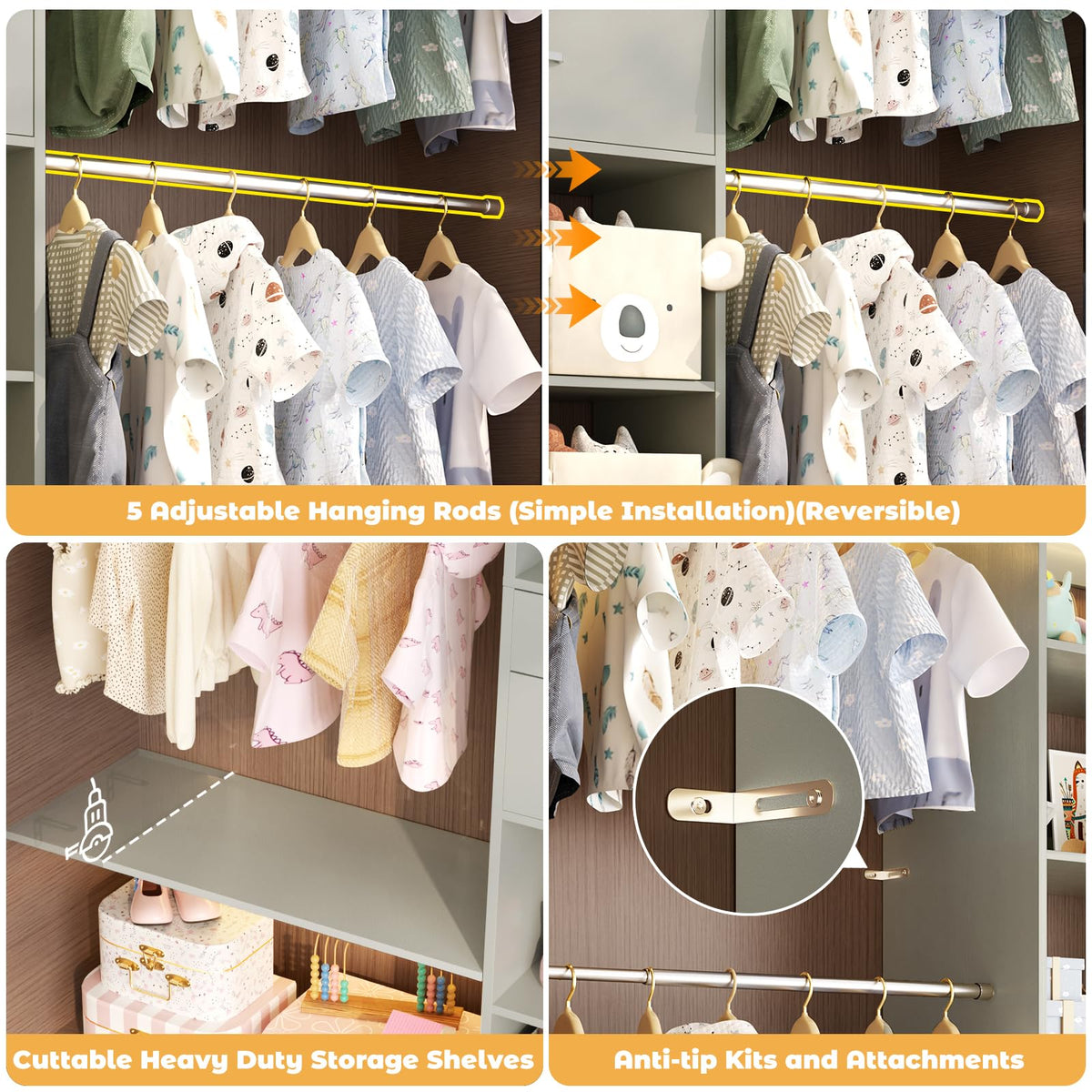 Closet System (8 Foot)