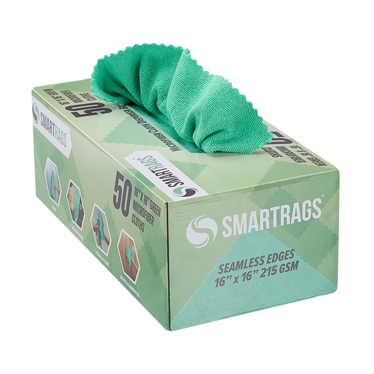 Arkwright Smart Rags Microfiber Cleaning Cloths (50 Count)