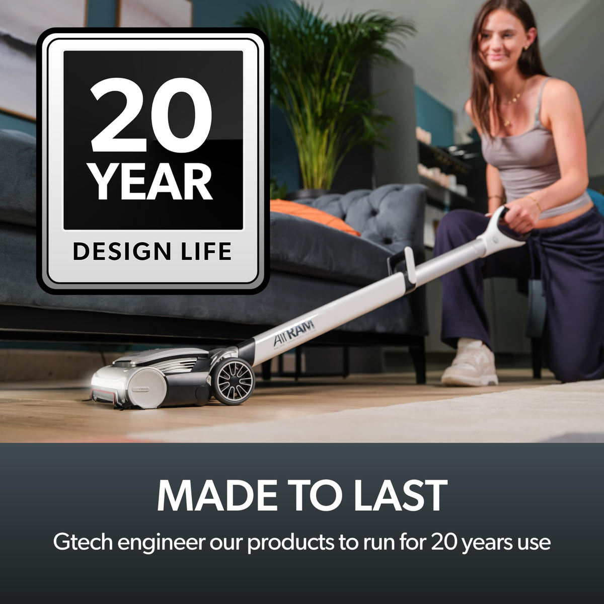 AirRAM 3 Cordless Vacuum Cleaner with Anti