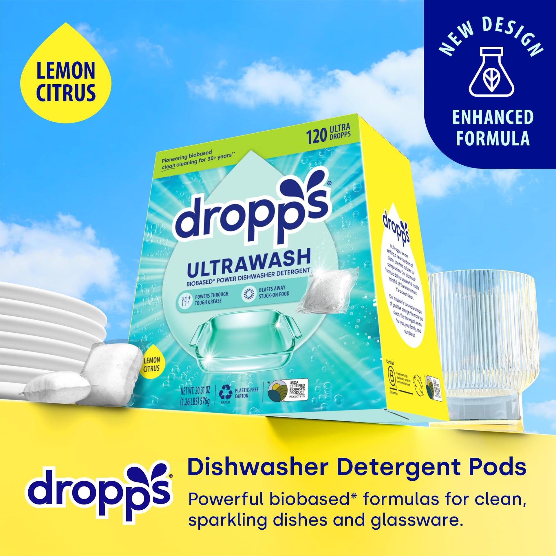 UltraWash Dishwasher Detergent Pods (120 Count)