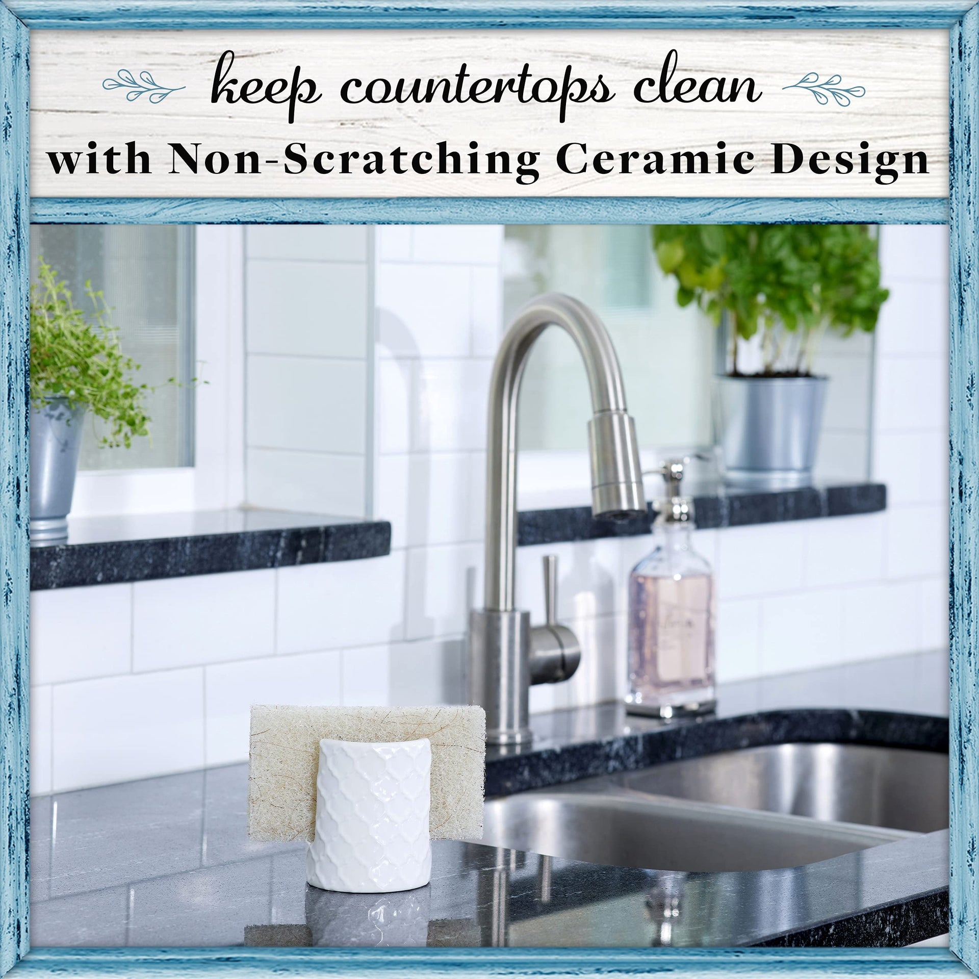 Sponge Holder for Kitchen Sink