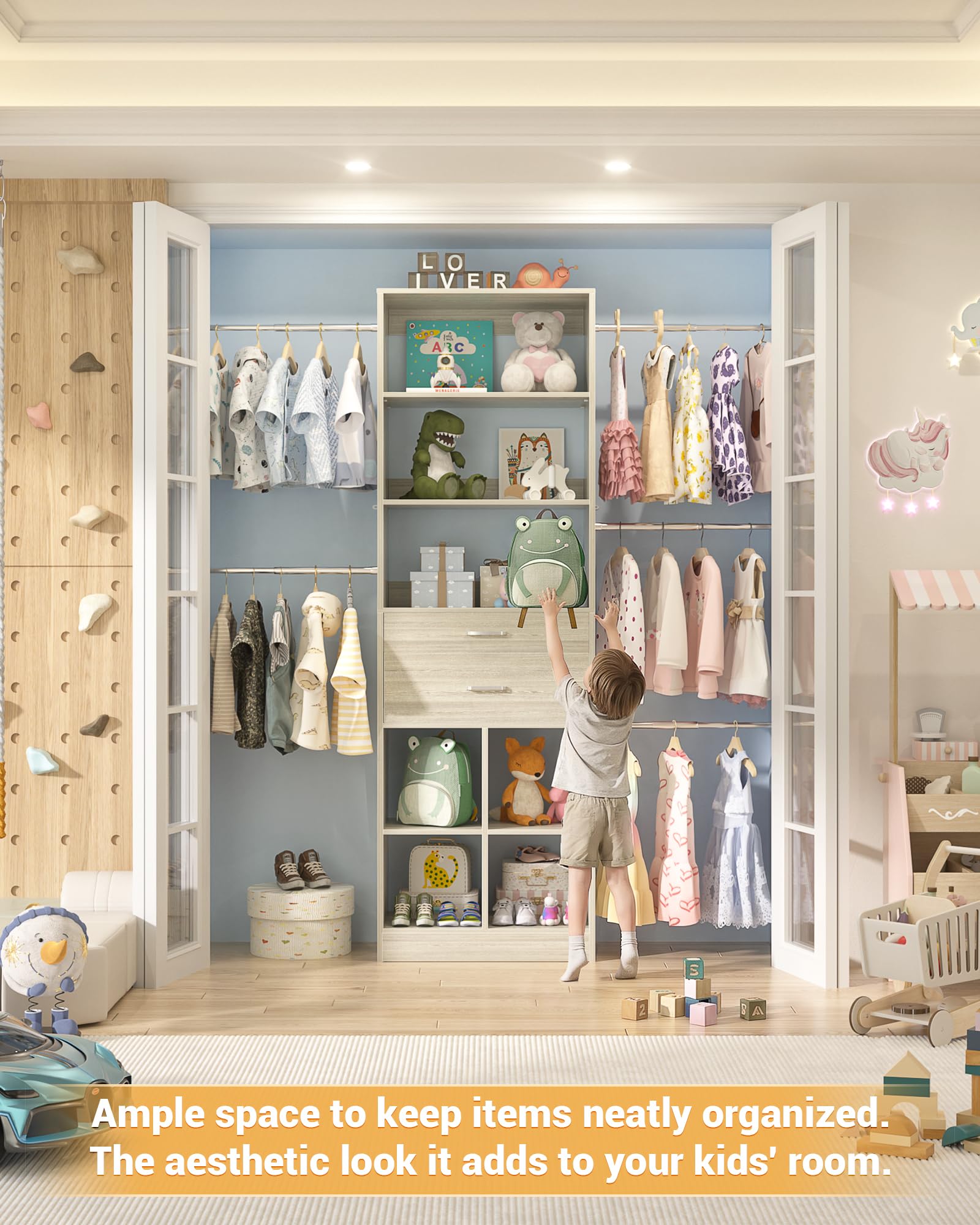 Small Closet System (6 Count)