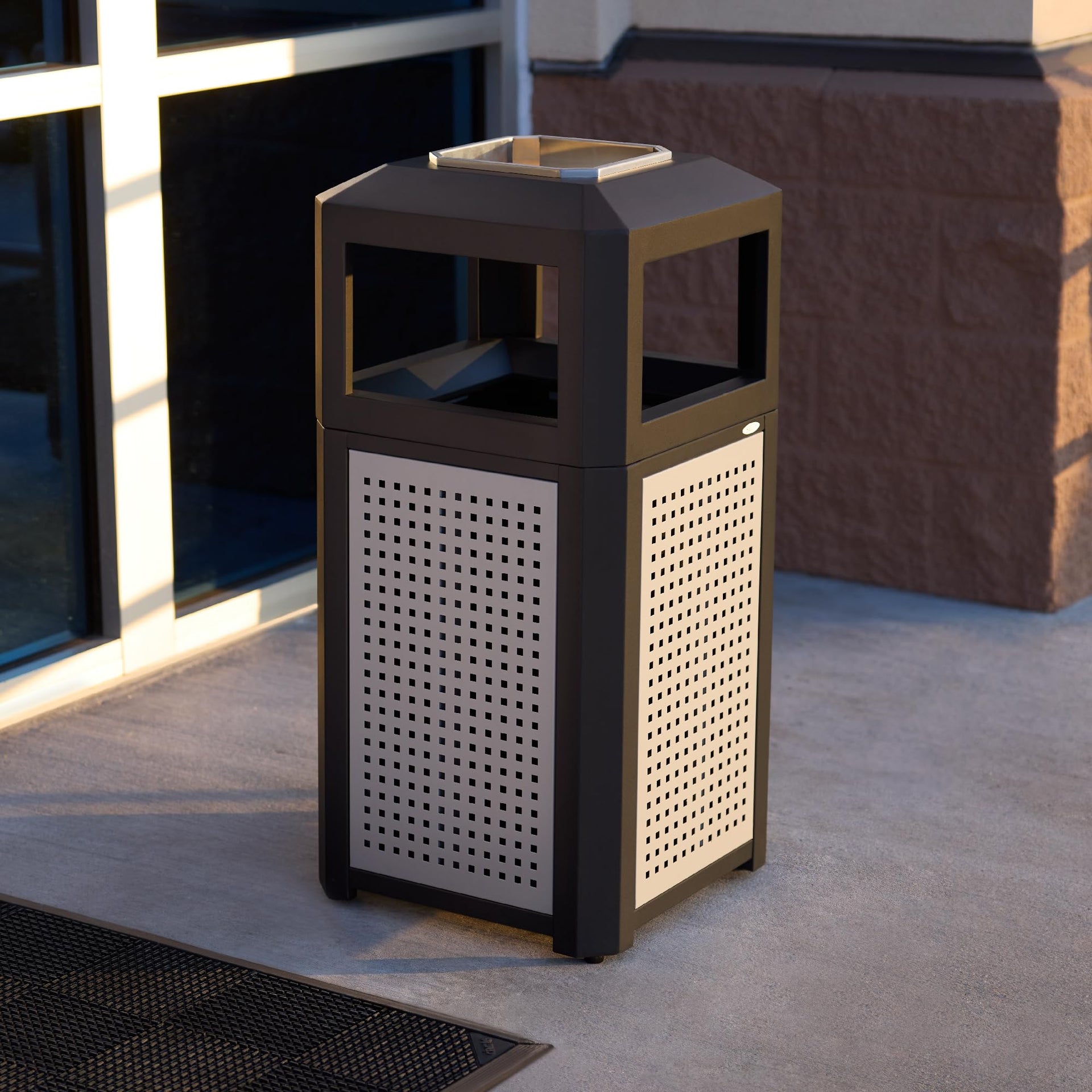 Evos Steel Trash Can