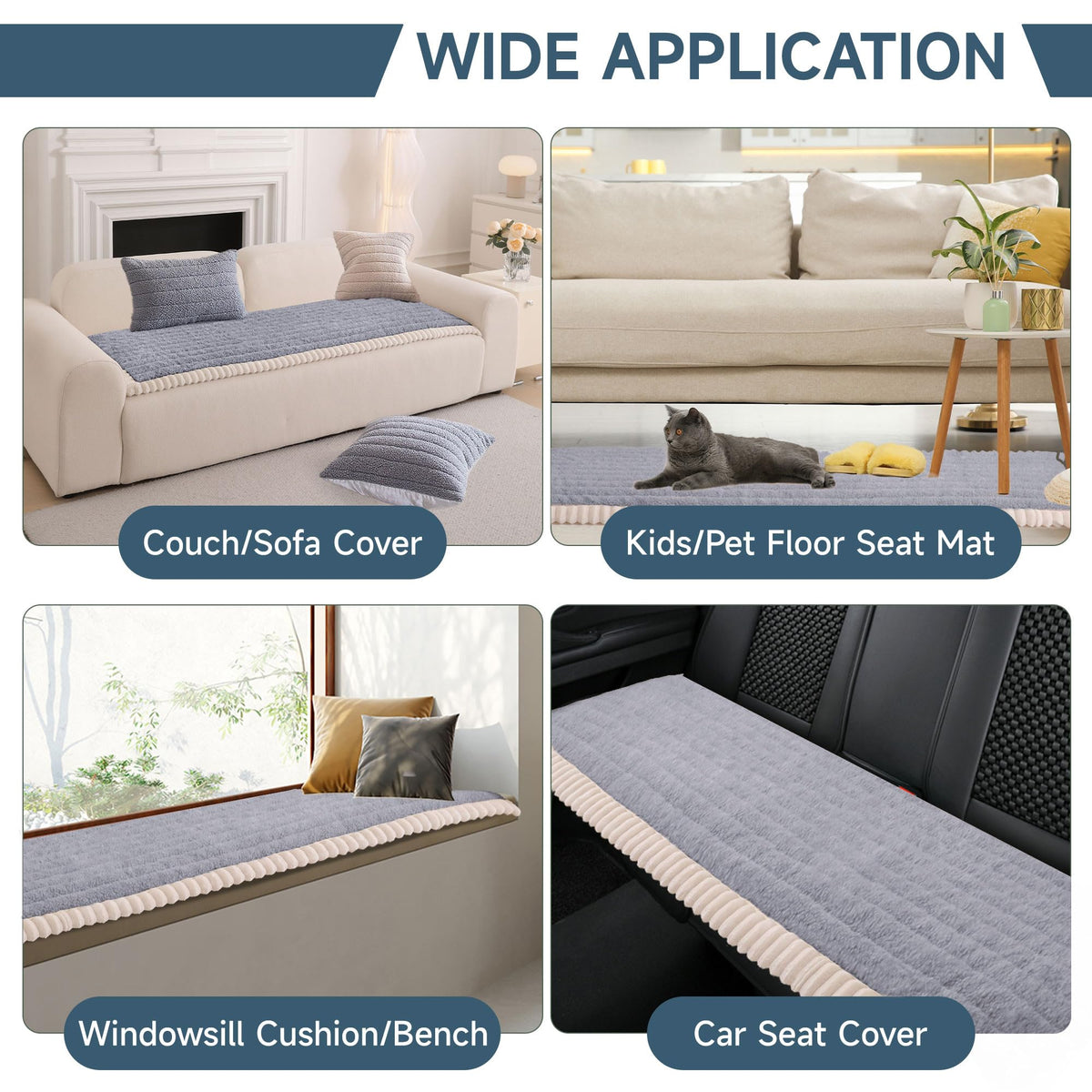 Couch Cover for Dogs Washable (3 Count)