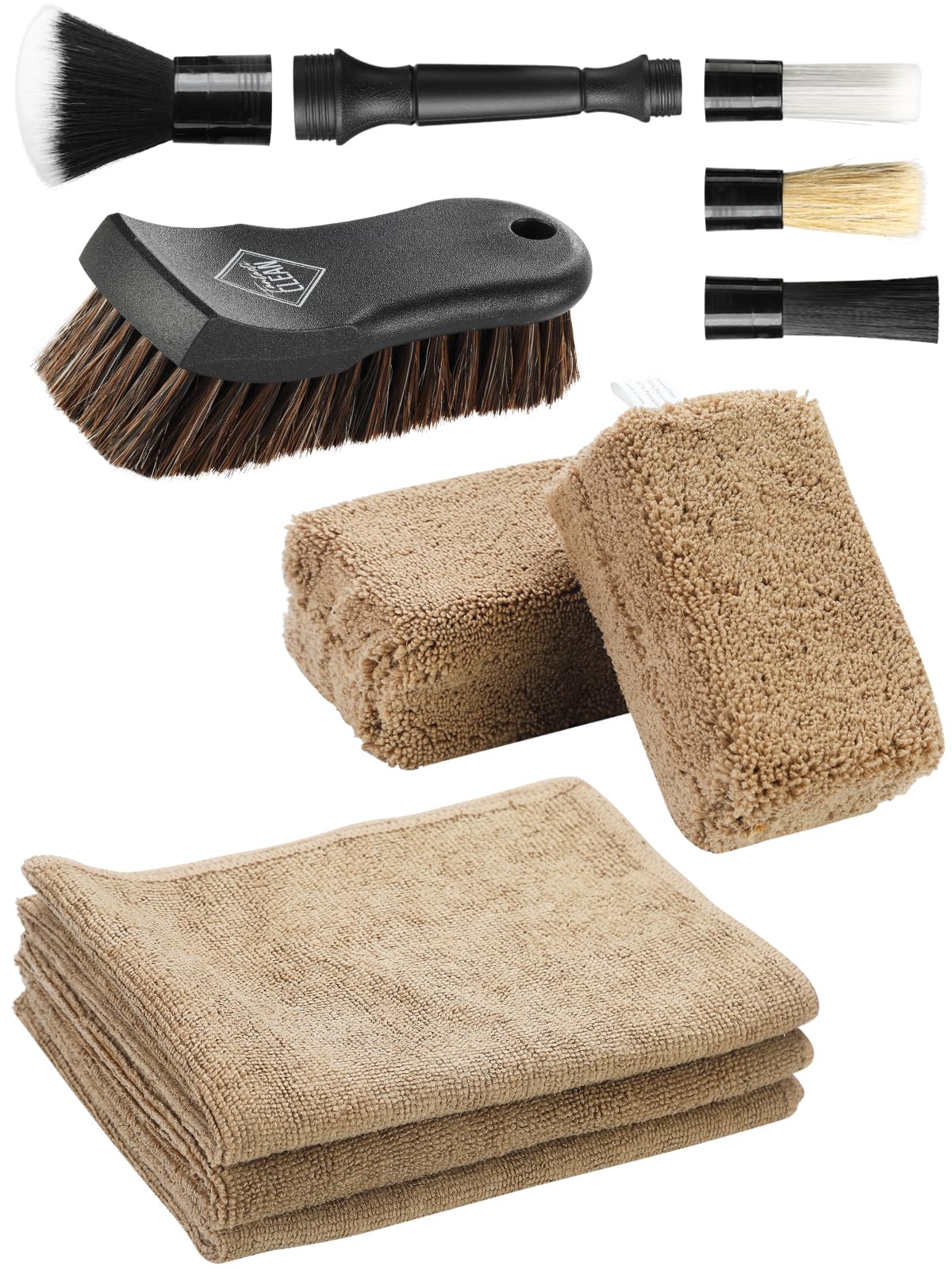 9PCS Car Detailing Brush Set