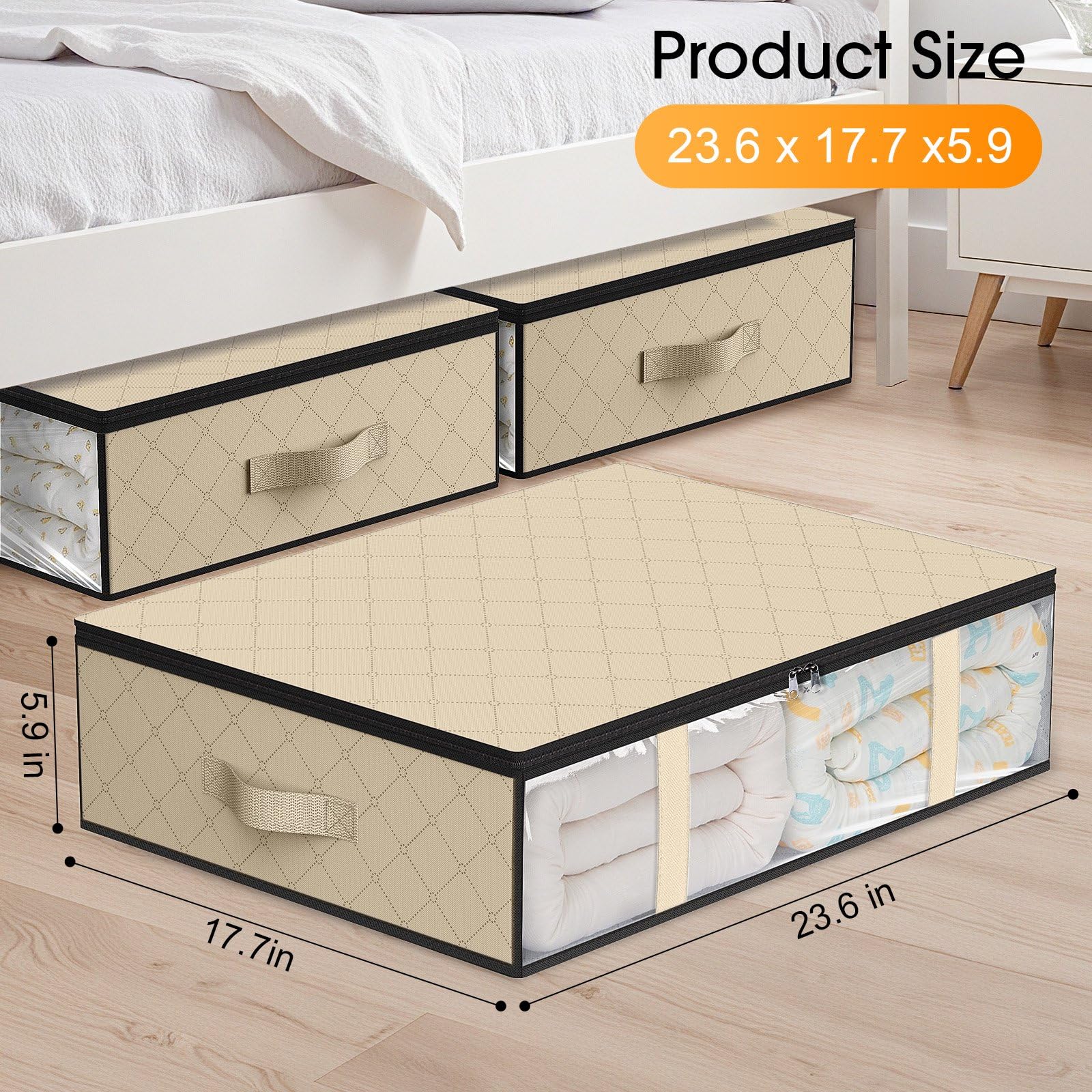 Under Bed Storage Bags (3 Count)