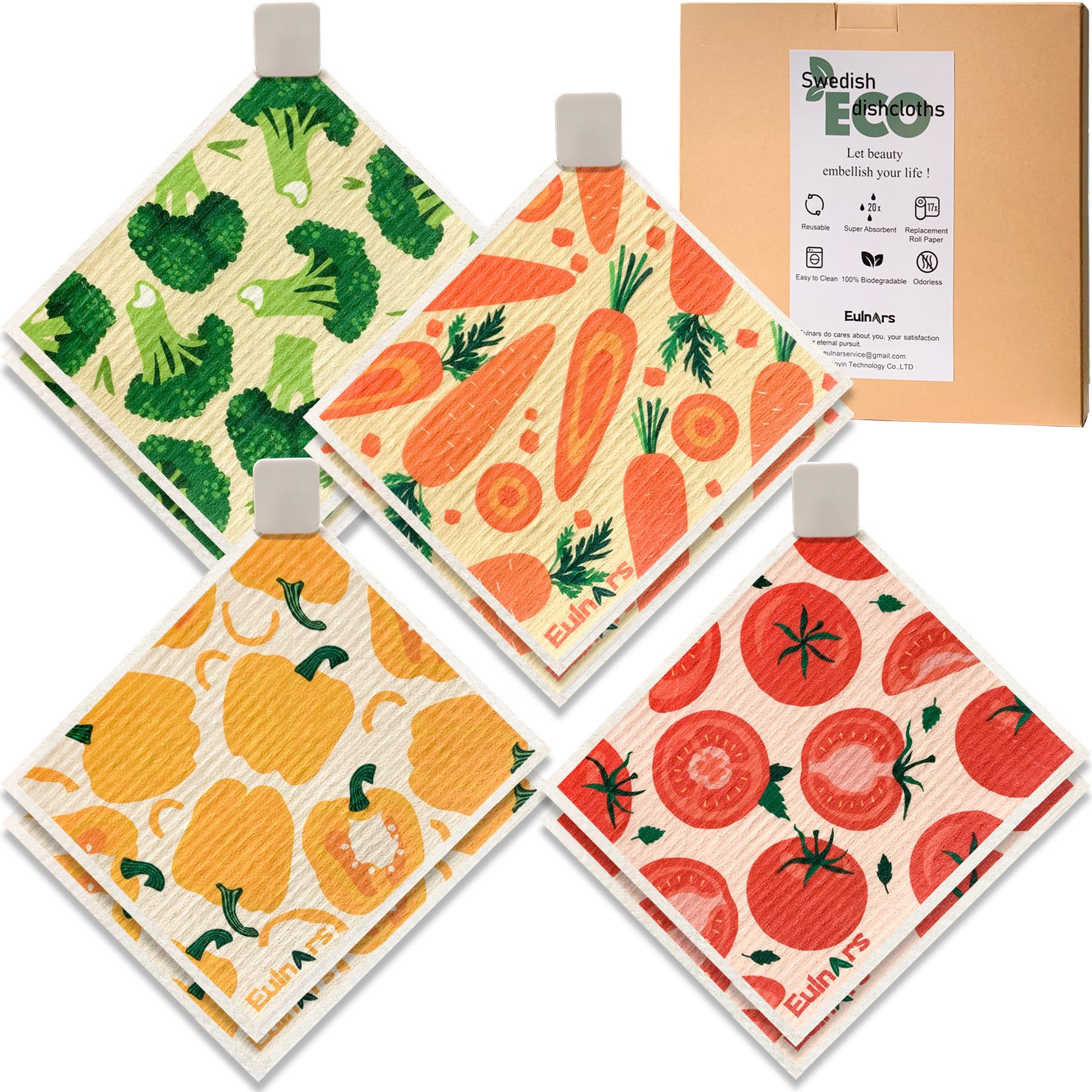 Reusable Paper Towels (8 Count)