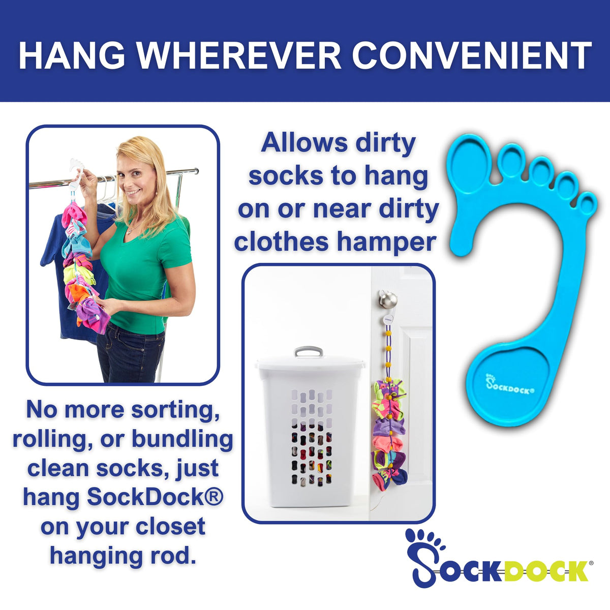 2 Pack Sock Laundry Tool (2 count)