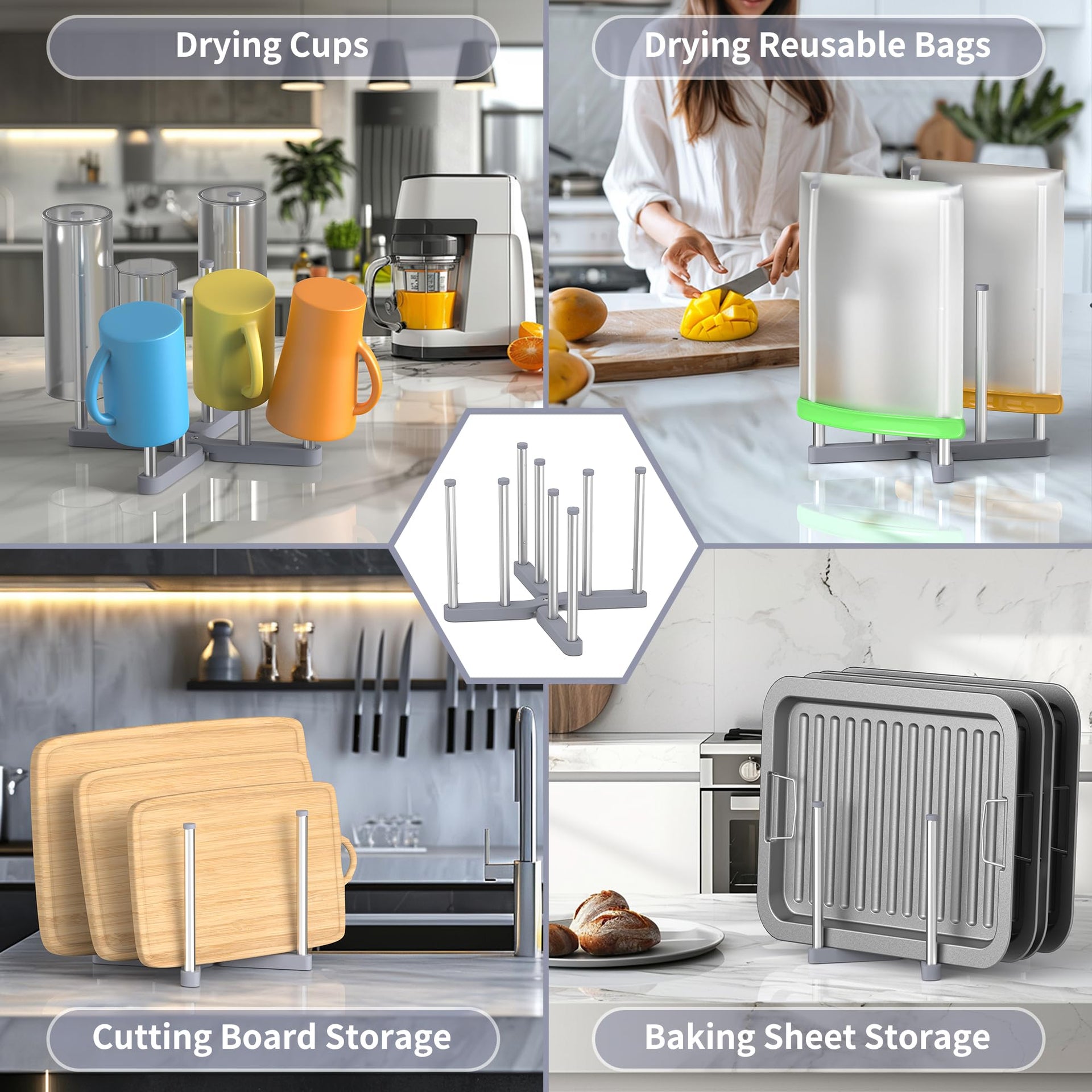 Baby Bottle Drying Rack (2 Count)