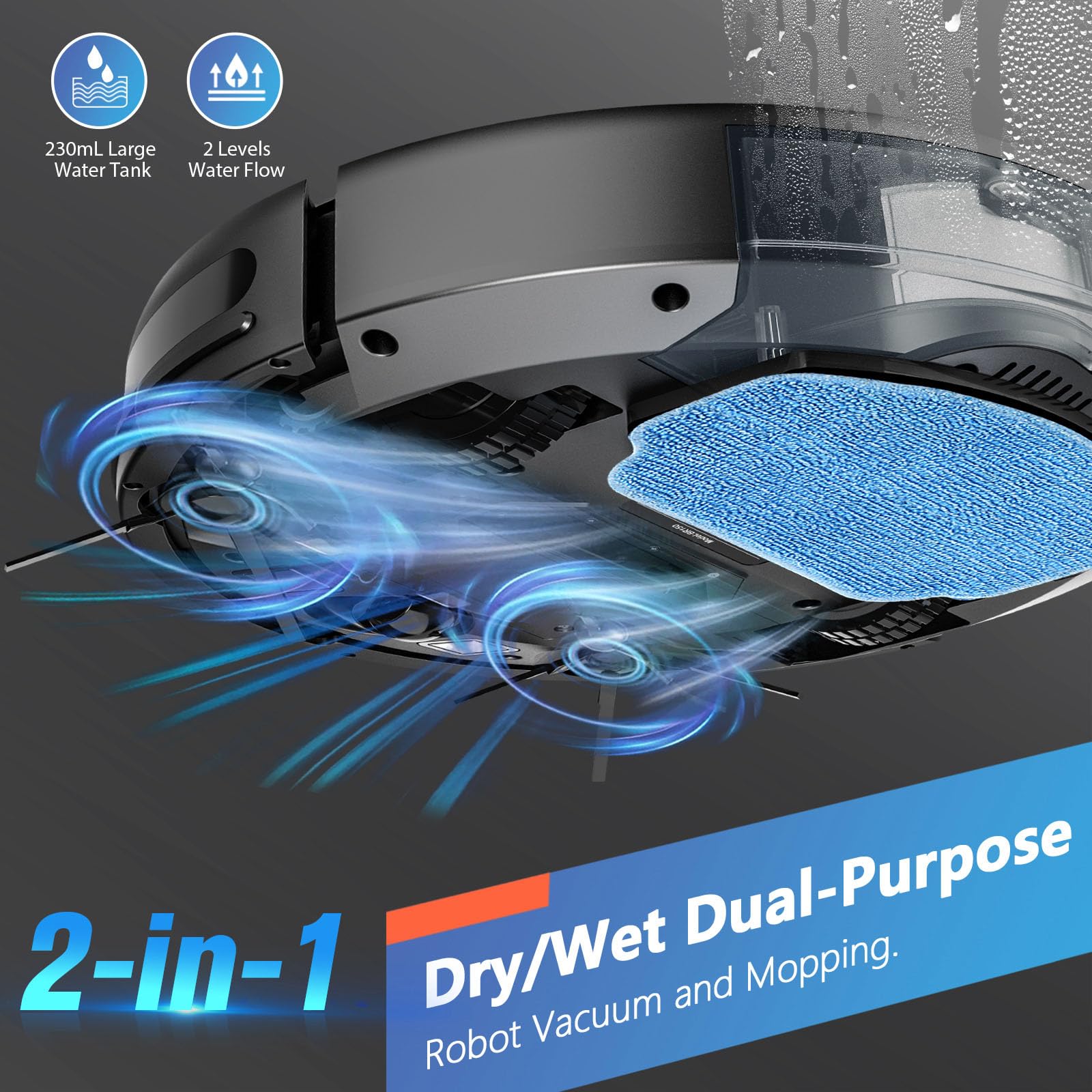 Robot Vacuum and Mop Combo