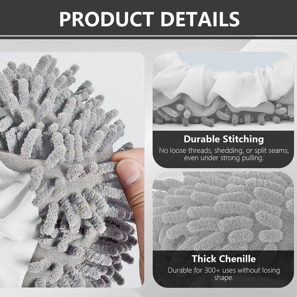 Mop Slippers Socks Floor Cleaning (5.2911 Ounce)