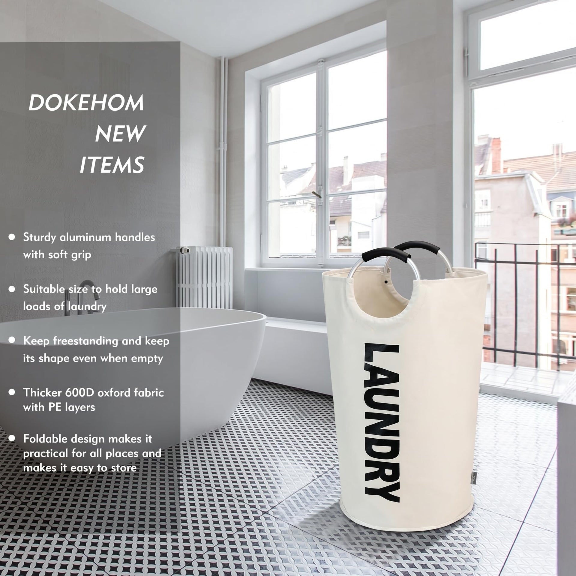 125L X Large Laundry Basket Bag - ModHome Supplies