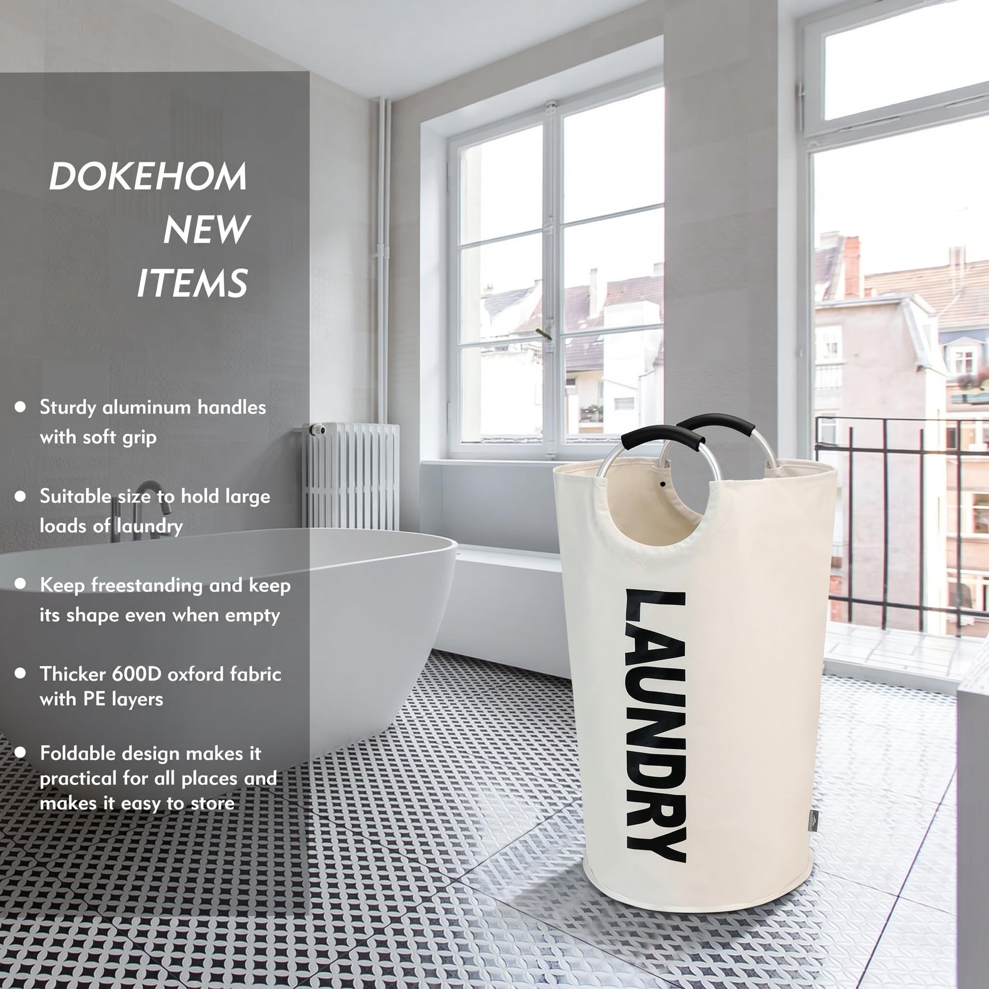 125L X Large Laundry Basket Bag - ModHome Supplies