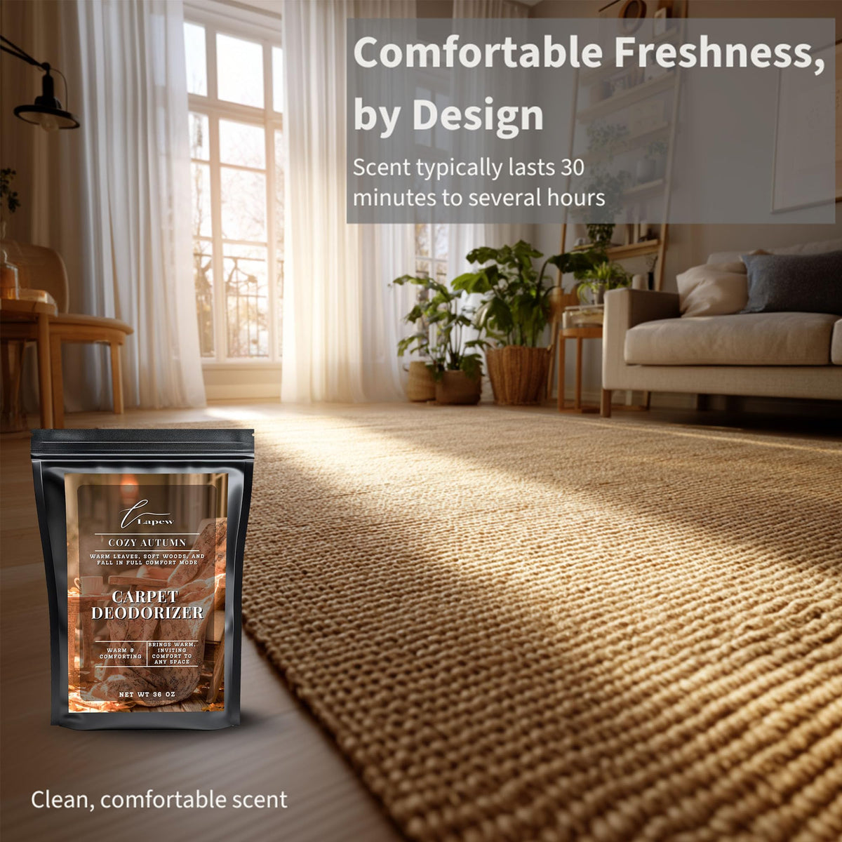 Cozy Autumn Carpet Deodorizer Powder (36 Ounce)